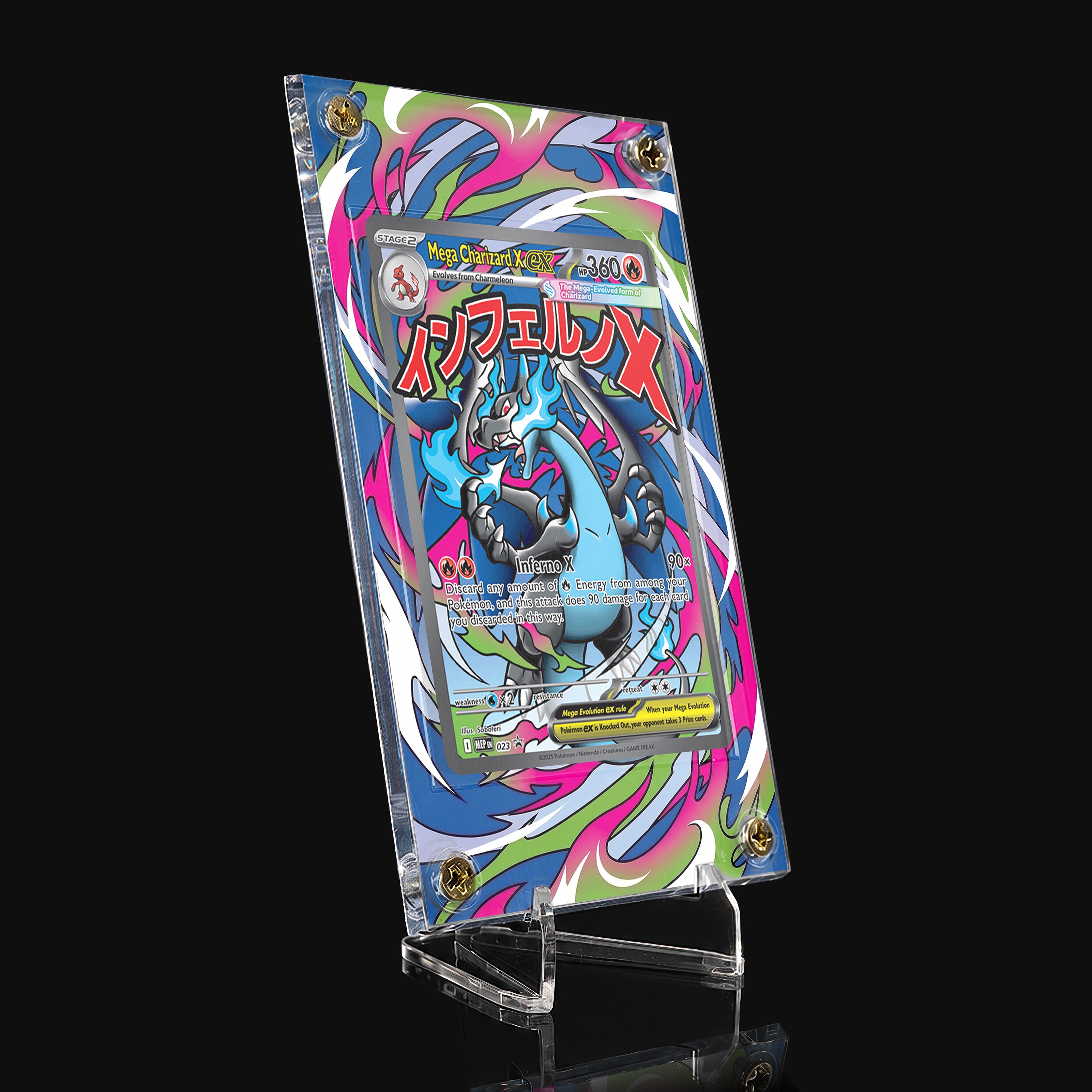 Mega Charizard X ex 023 Extended Art Display