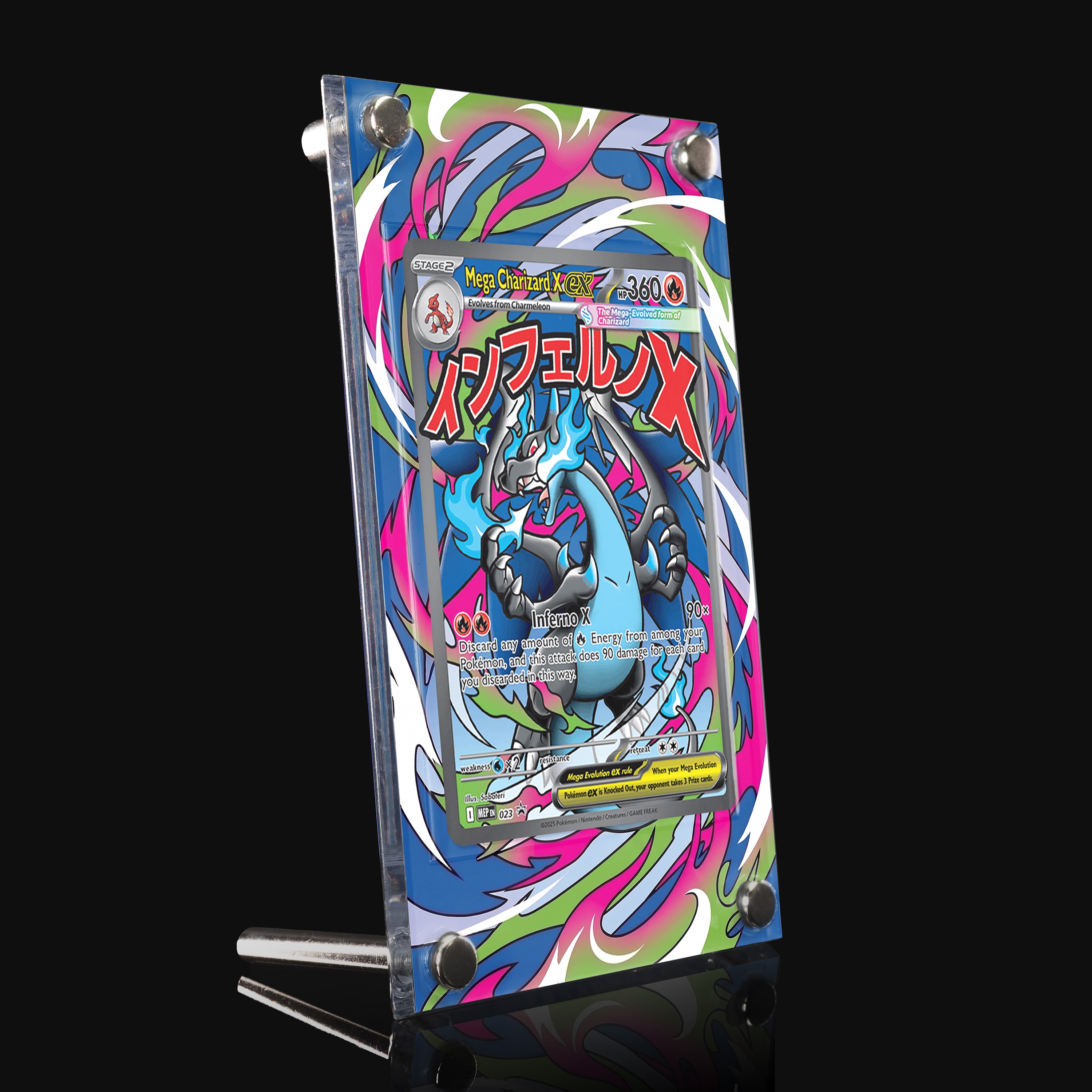 Mega Charizard X ex 023 Extended Art Display