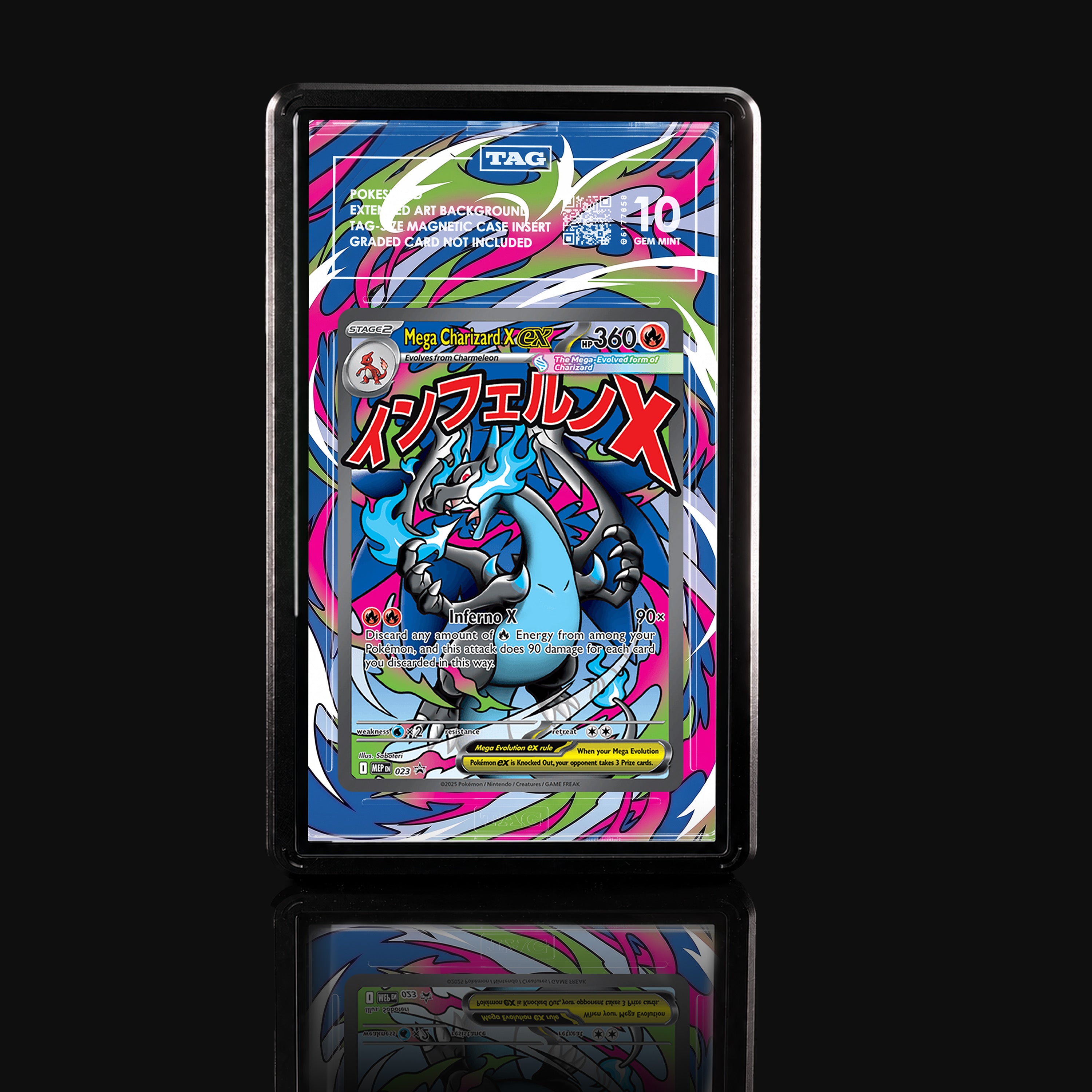 Mega Charizard X ex 023 Extended Art Display
