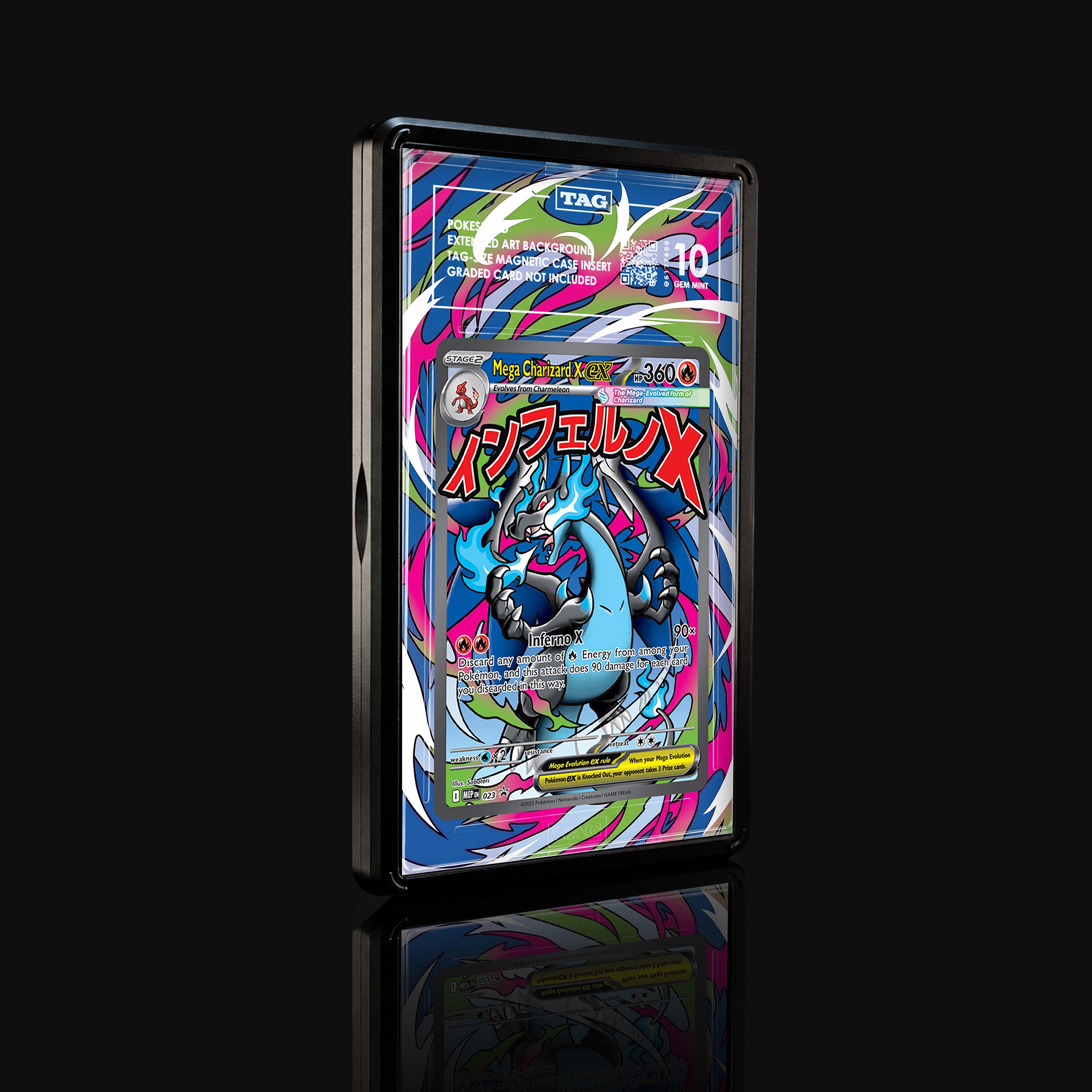 Mega Charizard X ex 023 Extended Art Display