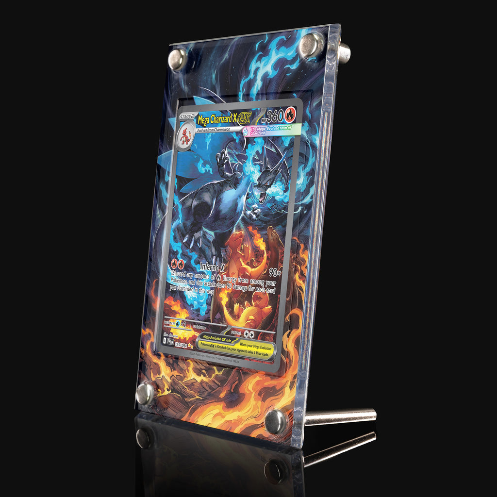 Mega Charizard X ex 125 Extended Art Display