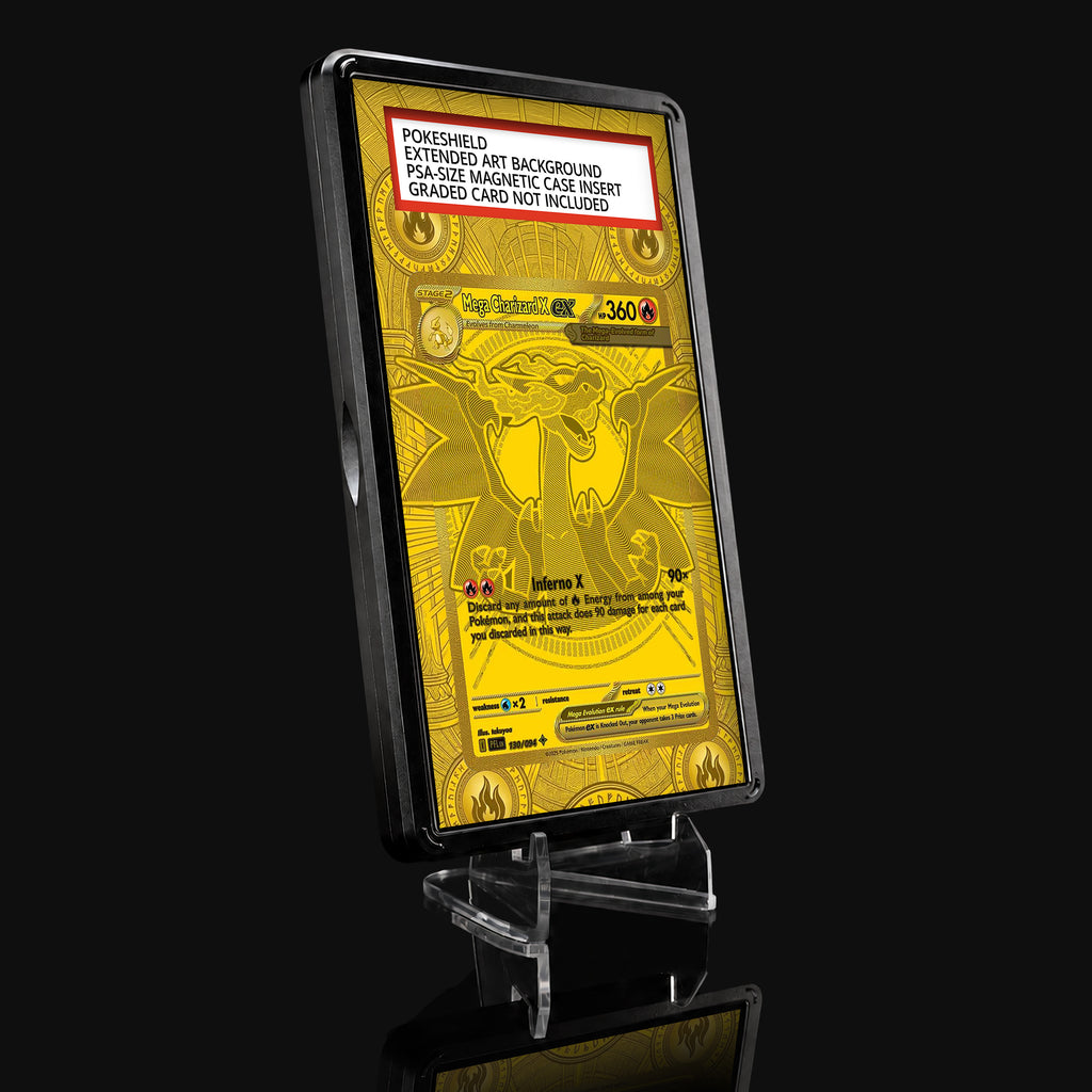 Mega Charizard X ex 130 Extended Art Display