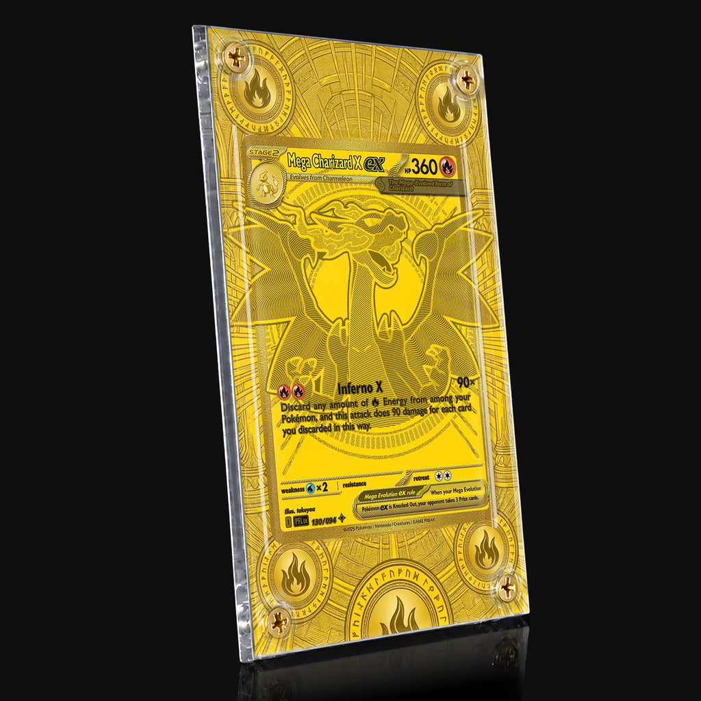 Mega Charizard X ex 130 Extended Art Display