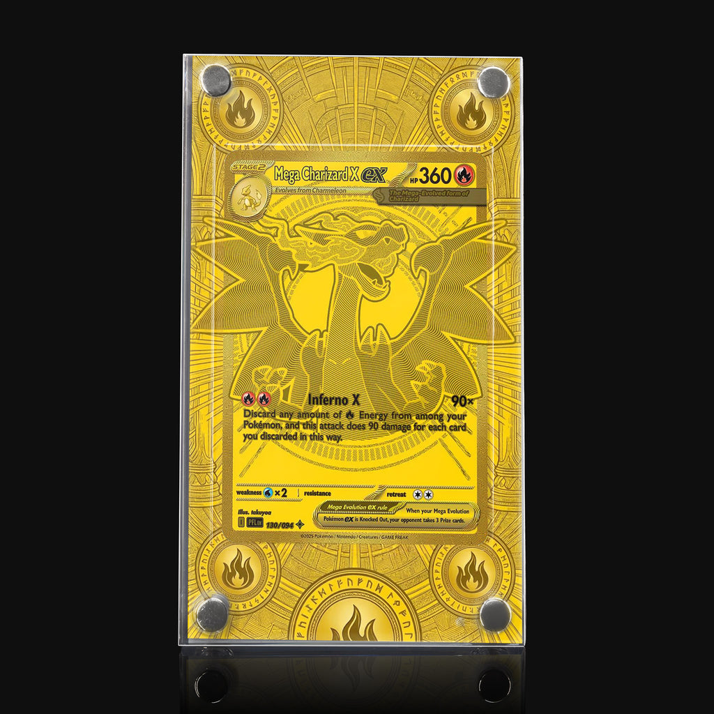 Mega Charizard X ex 130 Extended Art Display