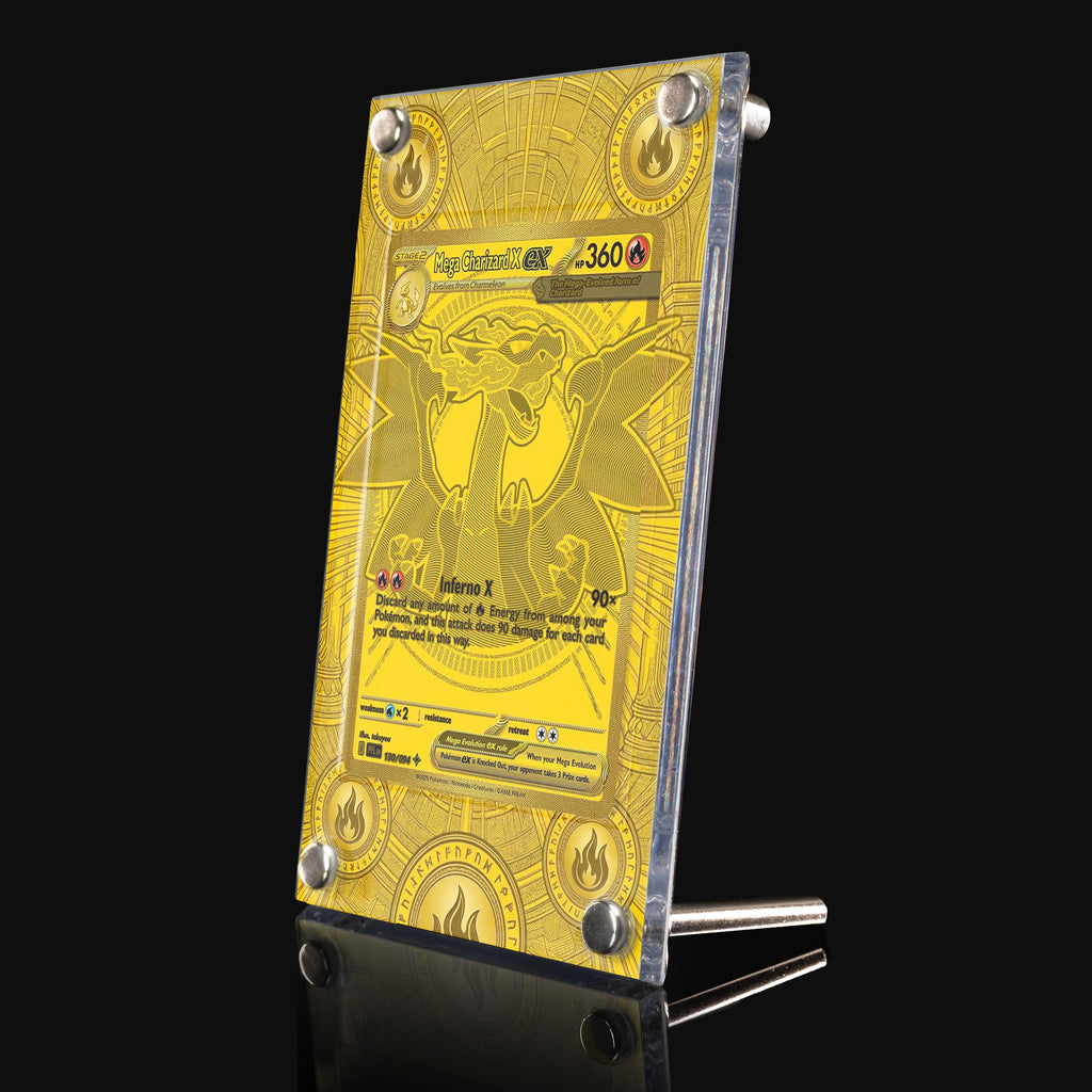 Mega Charizard X ex 130 Extended Art Display