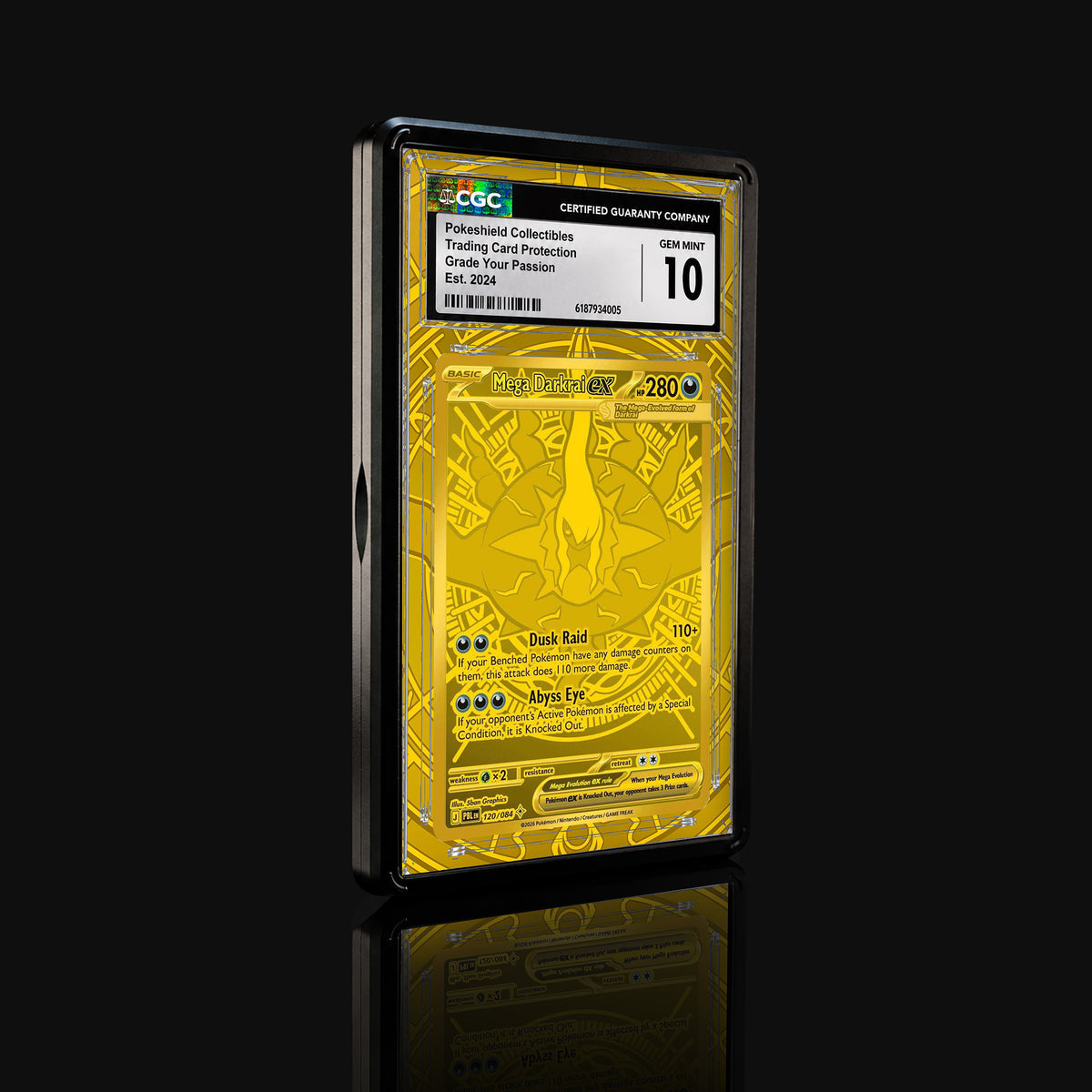 Mega Darkrai ex 120/084 Gold Extended Art Display