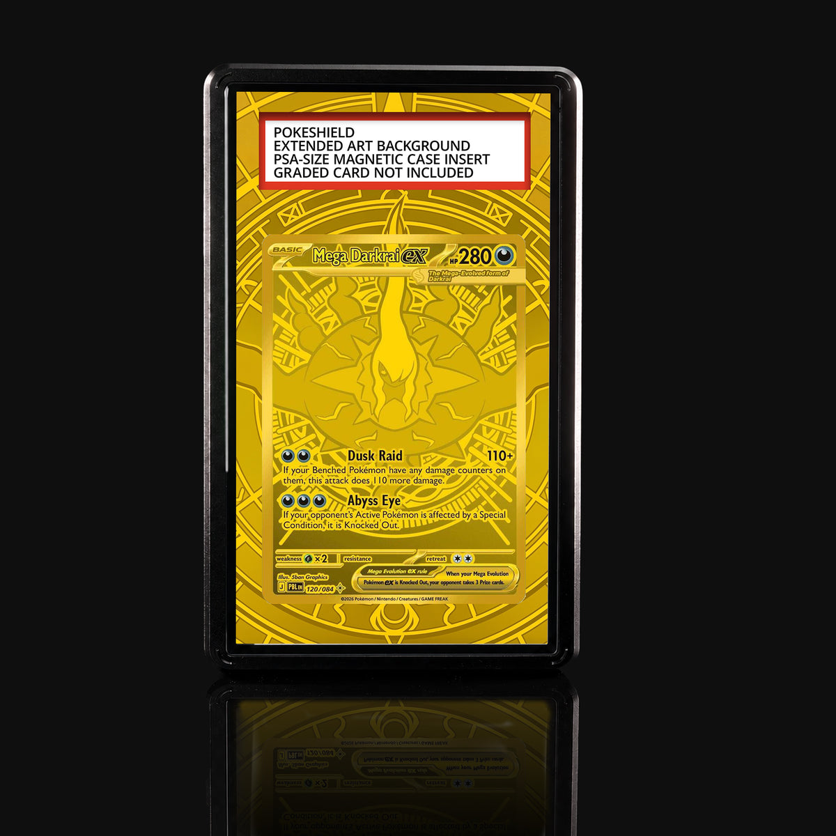 Mega Darkrai ex 120/084 Gold Extended Art Display