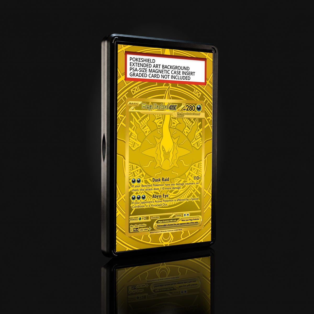 Mega Darkrai ex 120/084 Gold Extended Art Display