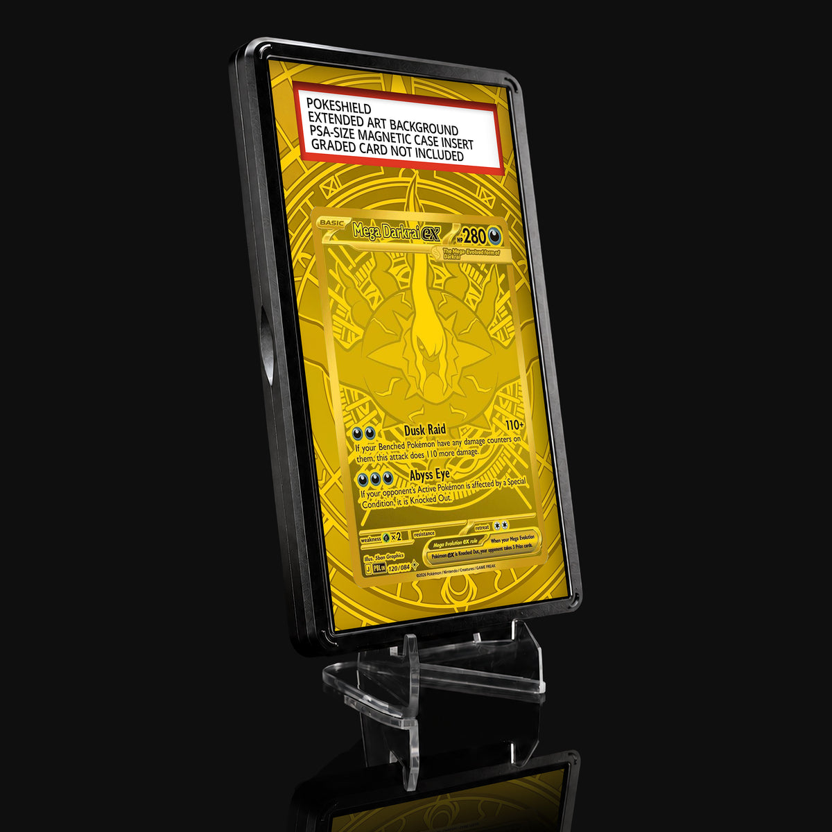 Mega Darkrai ex 120/084 Gold Extended Art Display