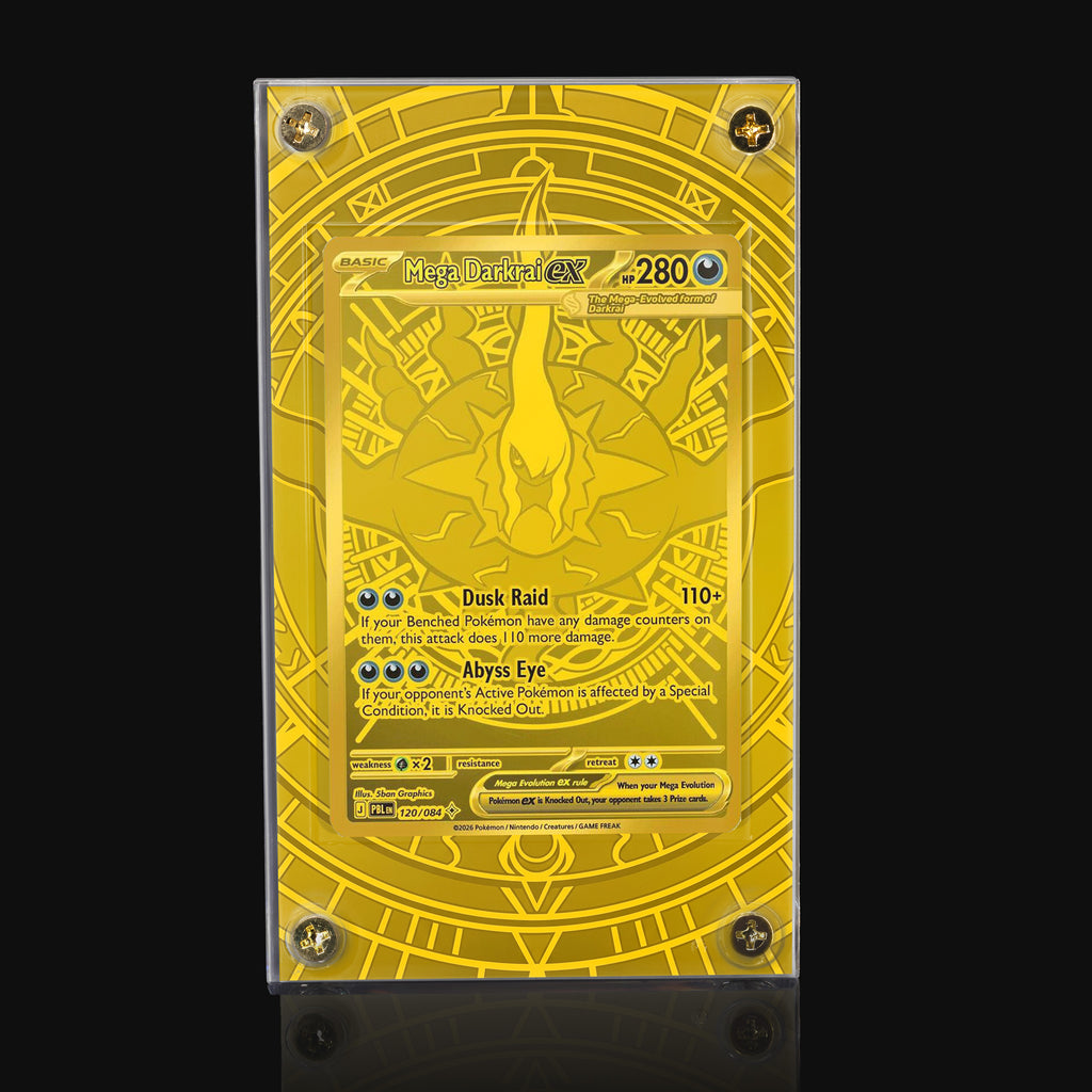 Mega Darkrai ex 120/084 Gold Extended Art Display