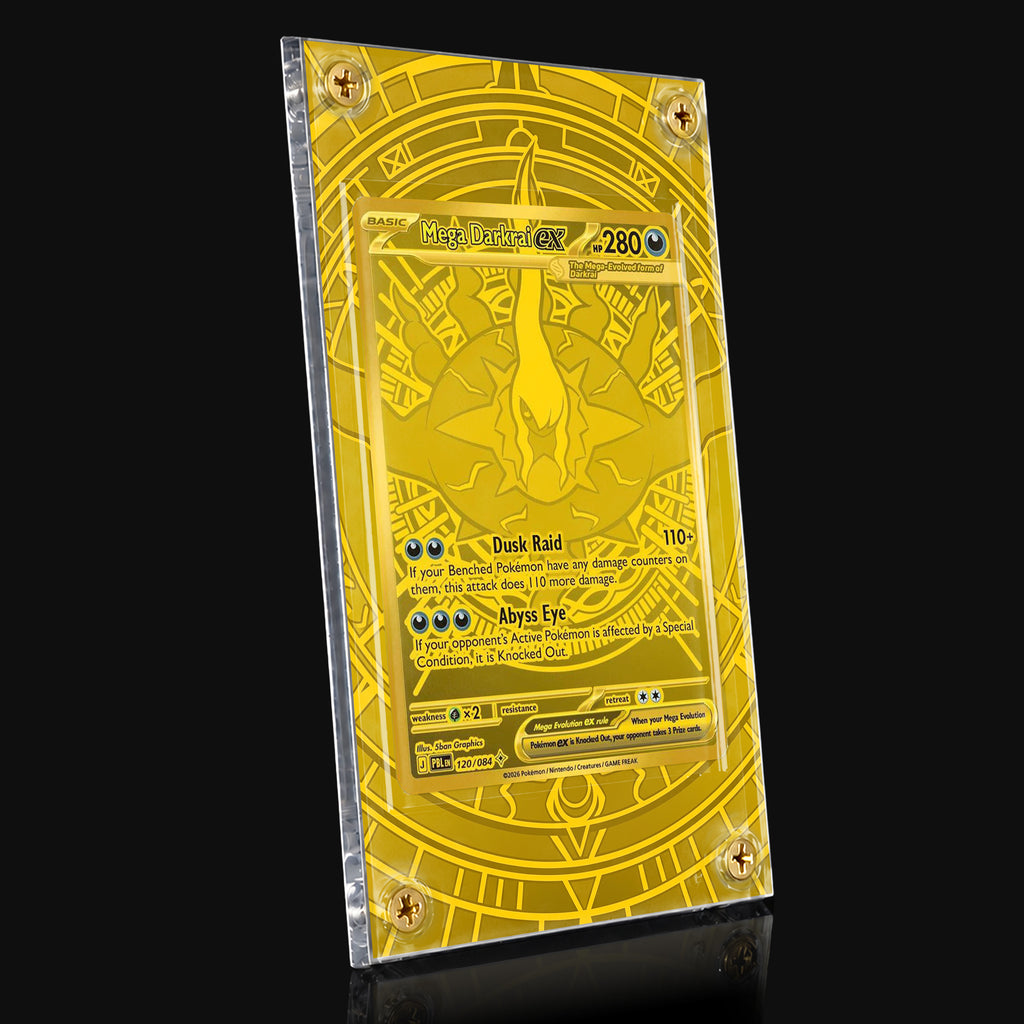 Mega Darkrai ex 120/084 Gold Extended Art Display
