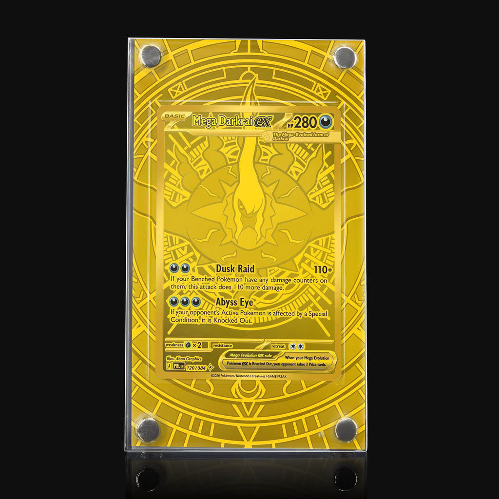 Mega Darkrai ex 120/084 Gold Extended Art Display