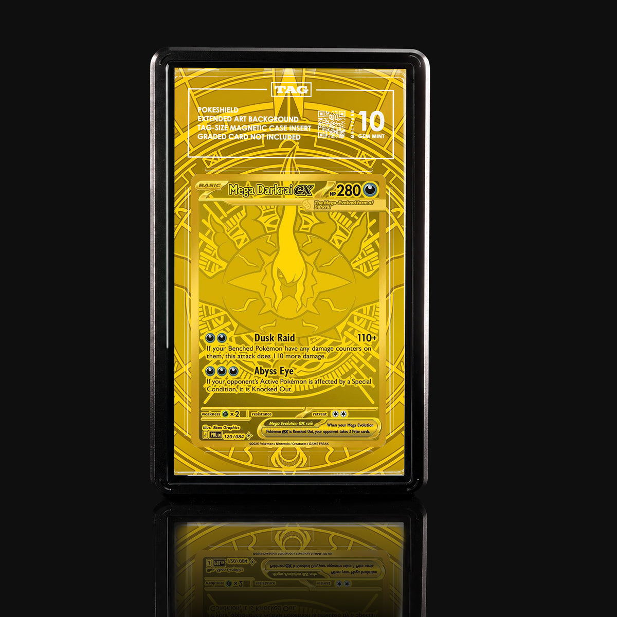 Mega Darkrai ex 120/084 Gold Extended Art Display