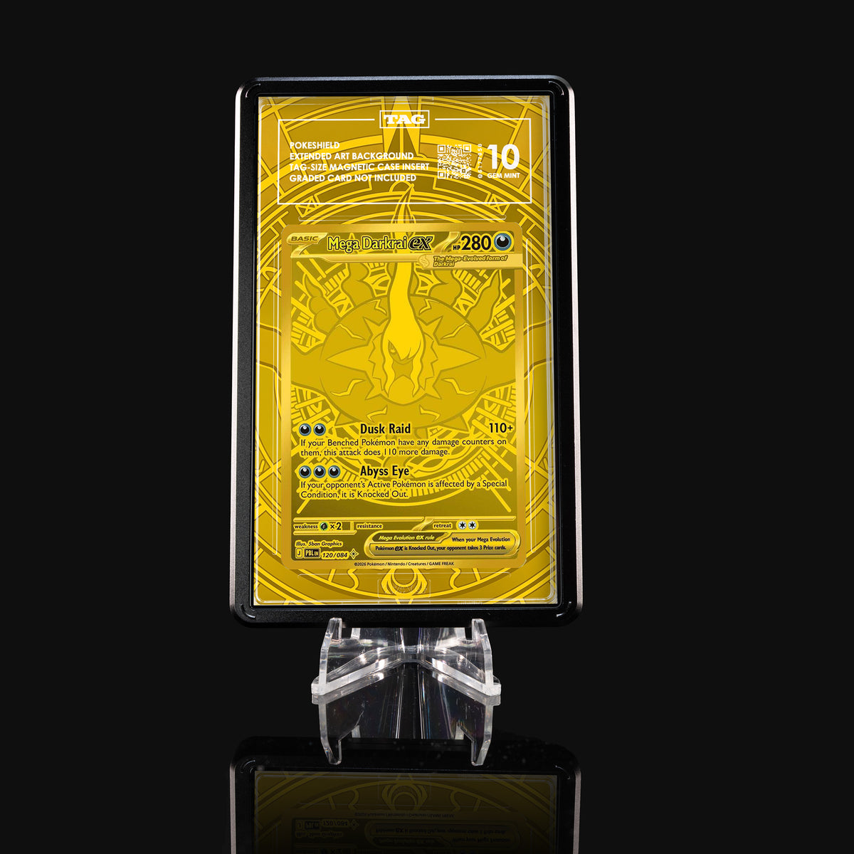 Mega Darkrai ex 120/084 Gold Extended Art Display
