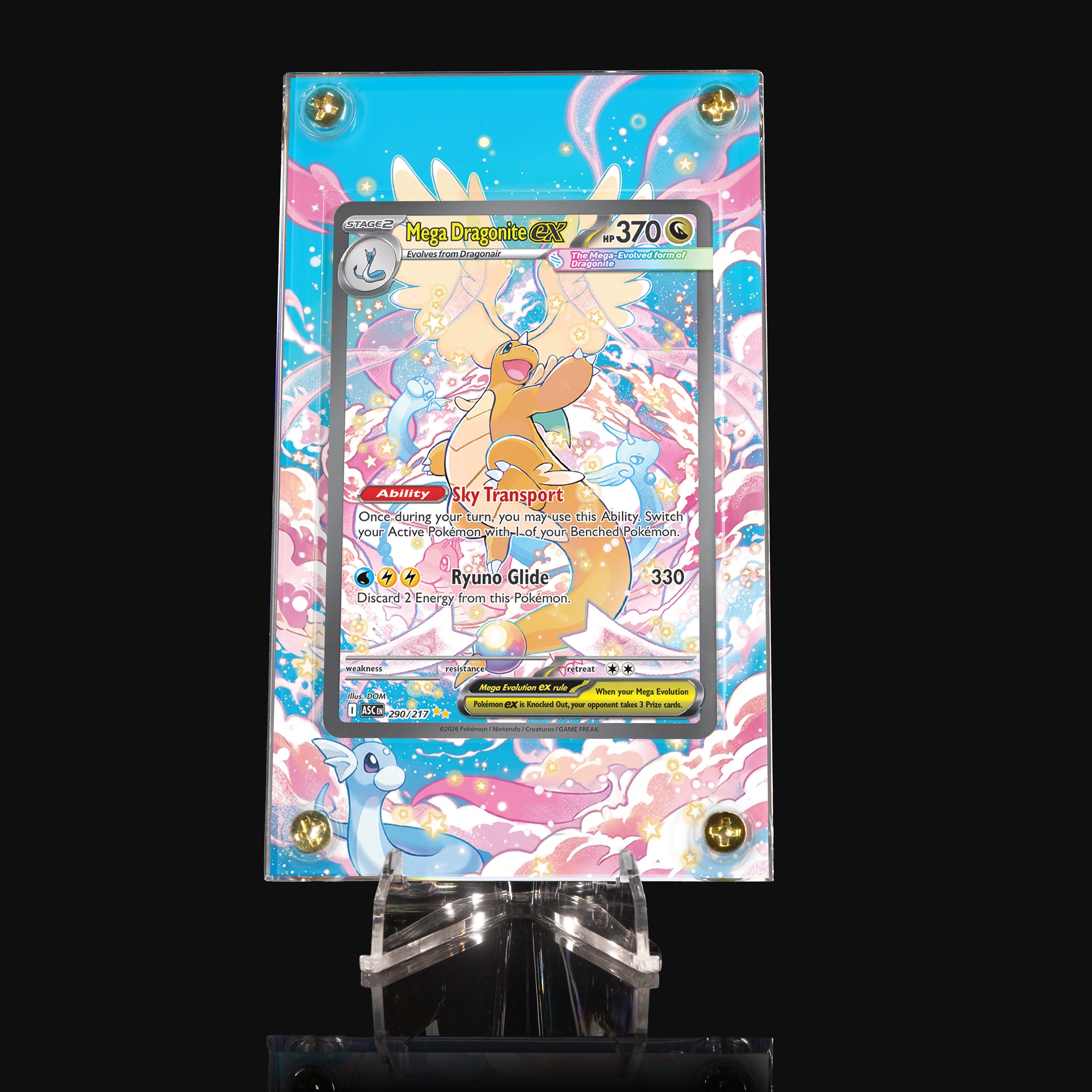 Mega Dragonite ex 290 Extended Art Display