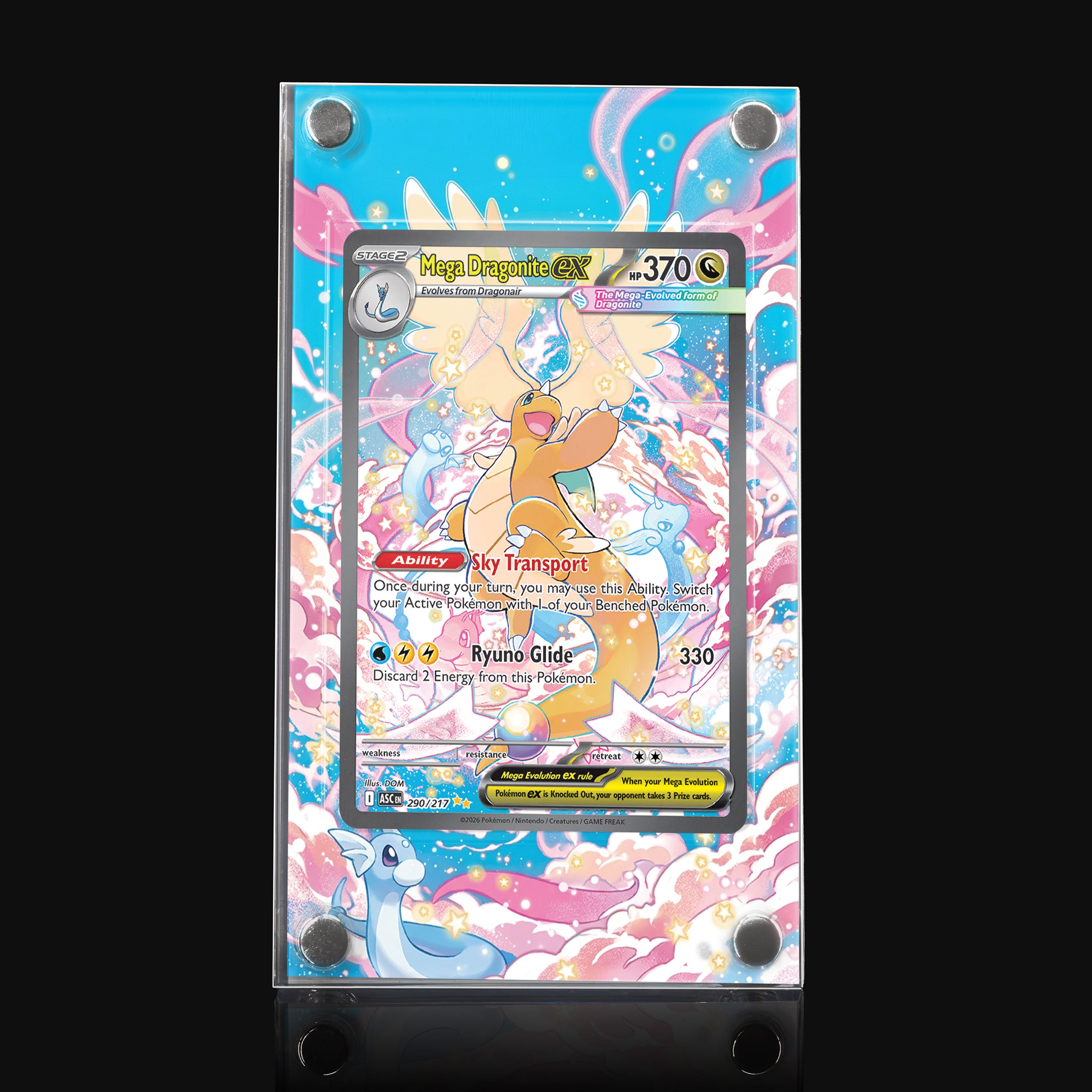 Mega Dragonite ex 290 Extended Art Display