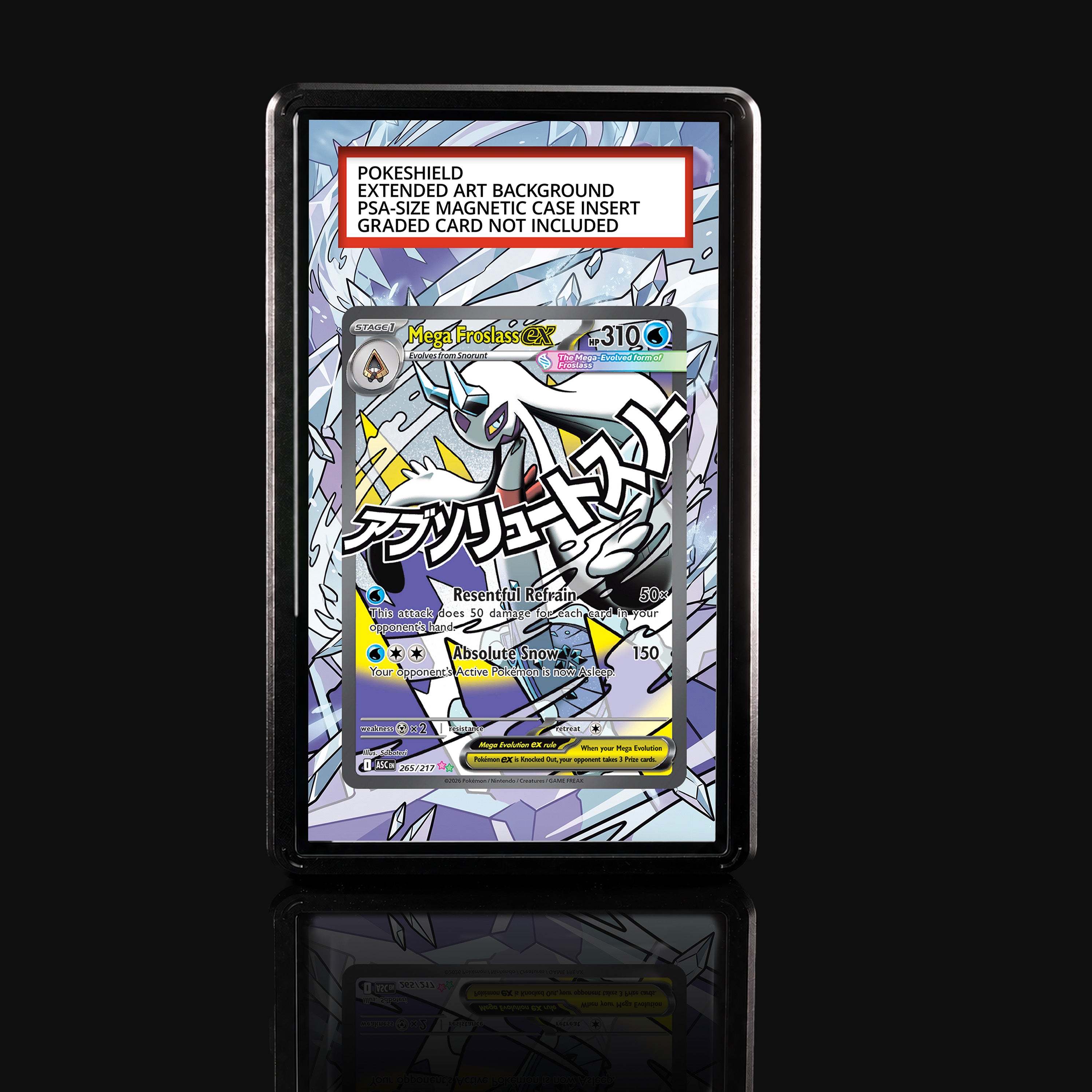 Mega Froslass ex 265 Extended Art Display