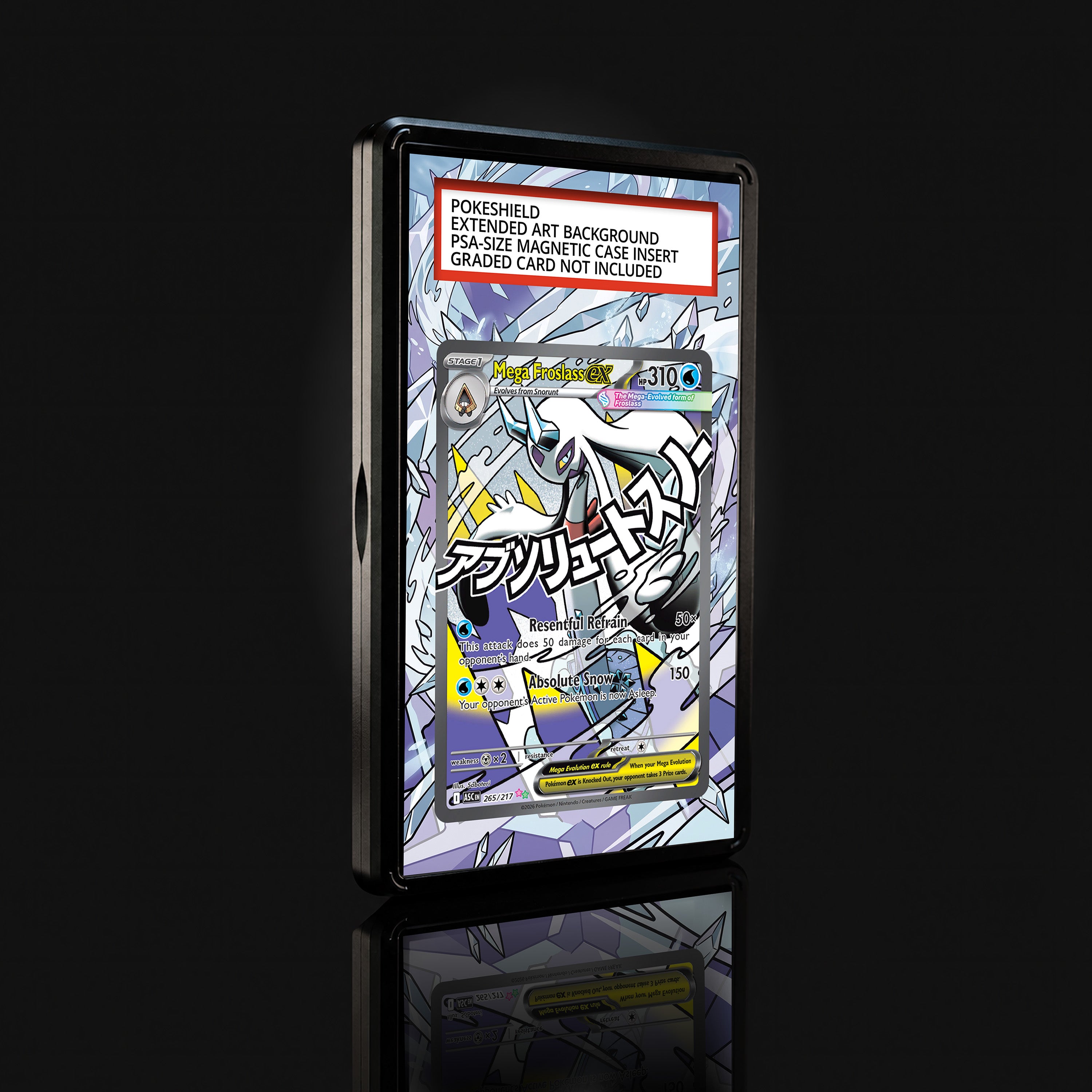 Mega Froslass ex 265 Extended Art Display
