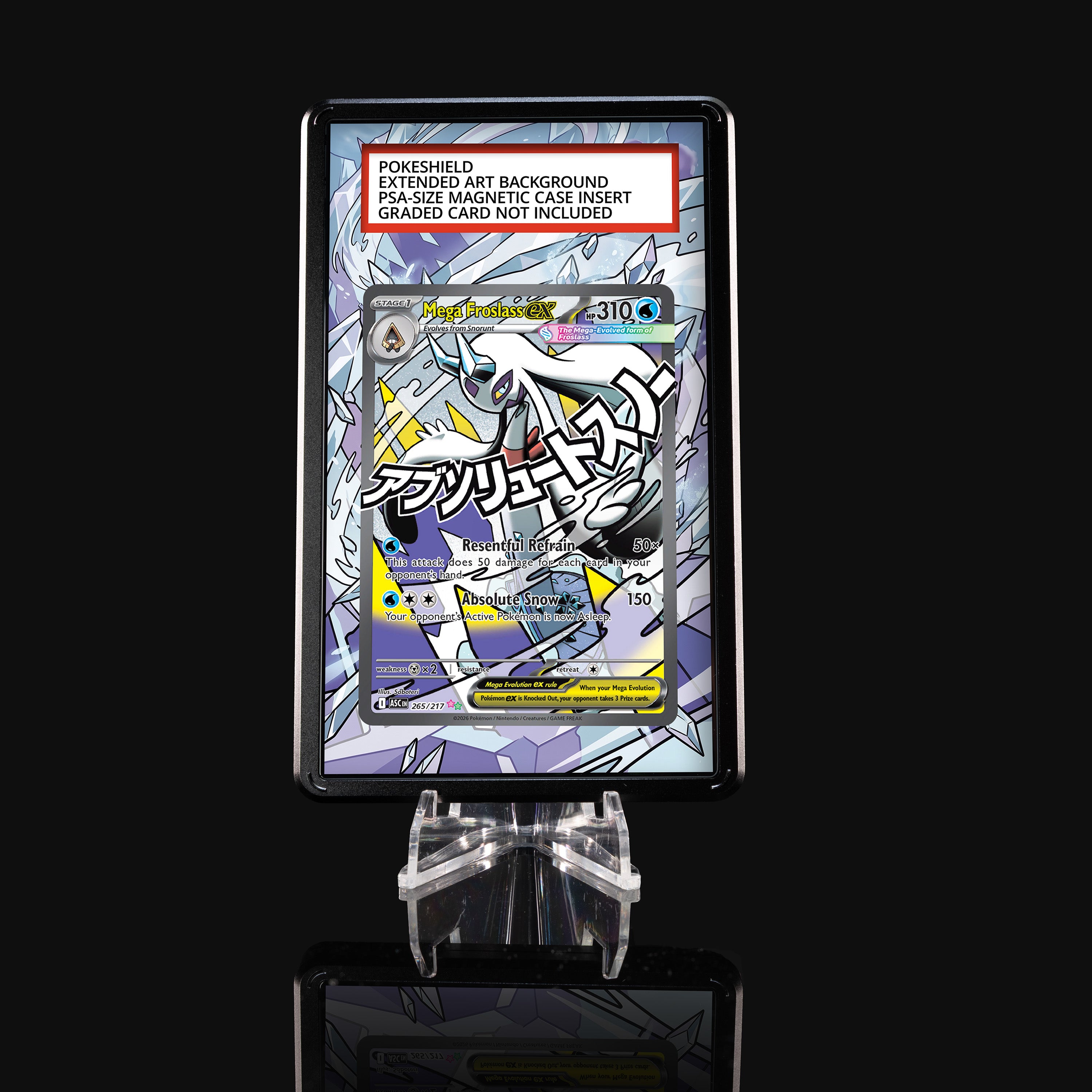 Mega Froslass ex 265 Extended Art Display