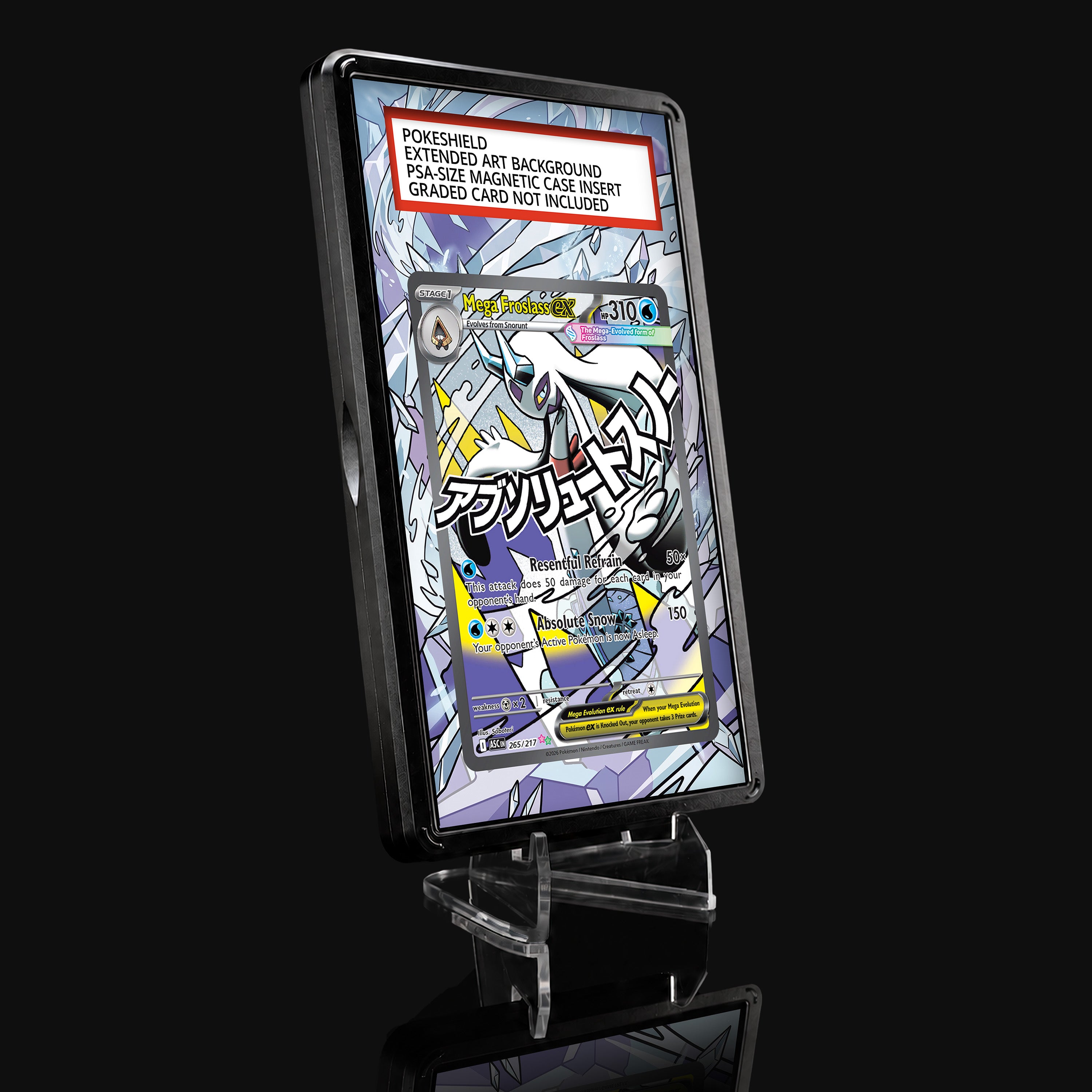 Mega Froslass ex 265 Extended Art Display