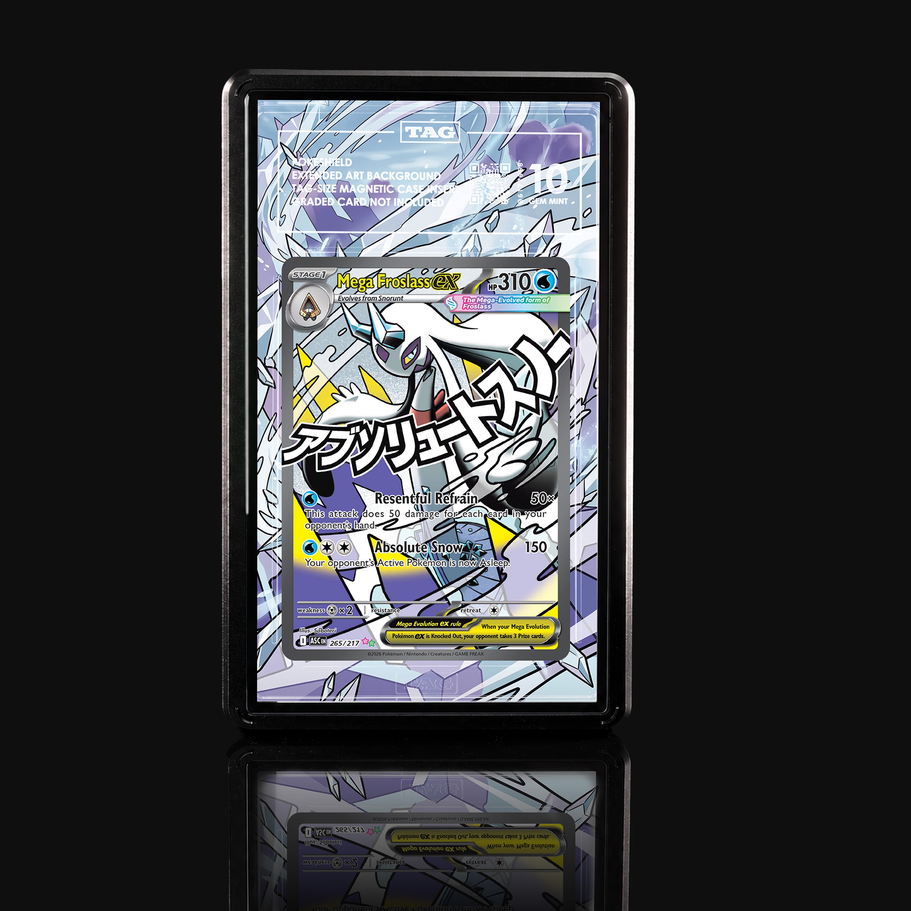 Mega Froslass ex 265 Extended Art Display