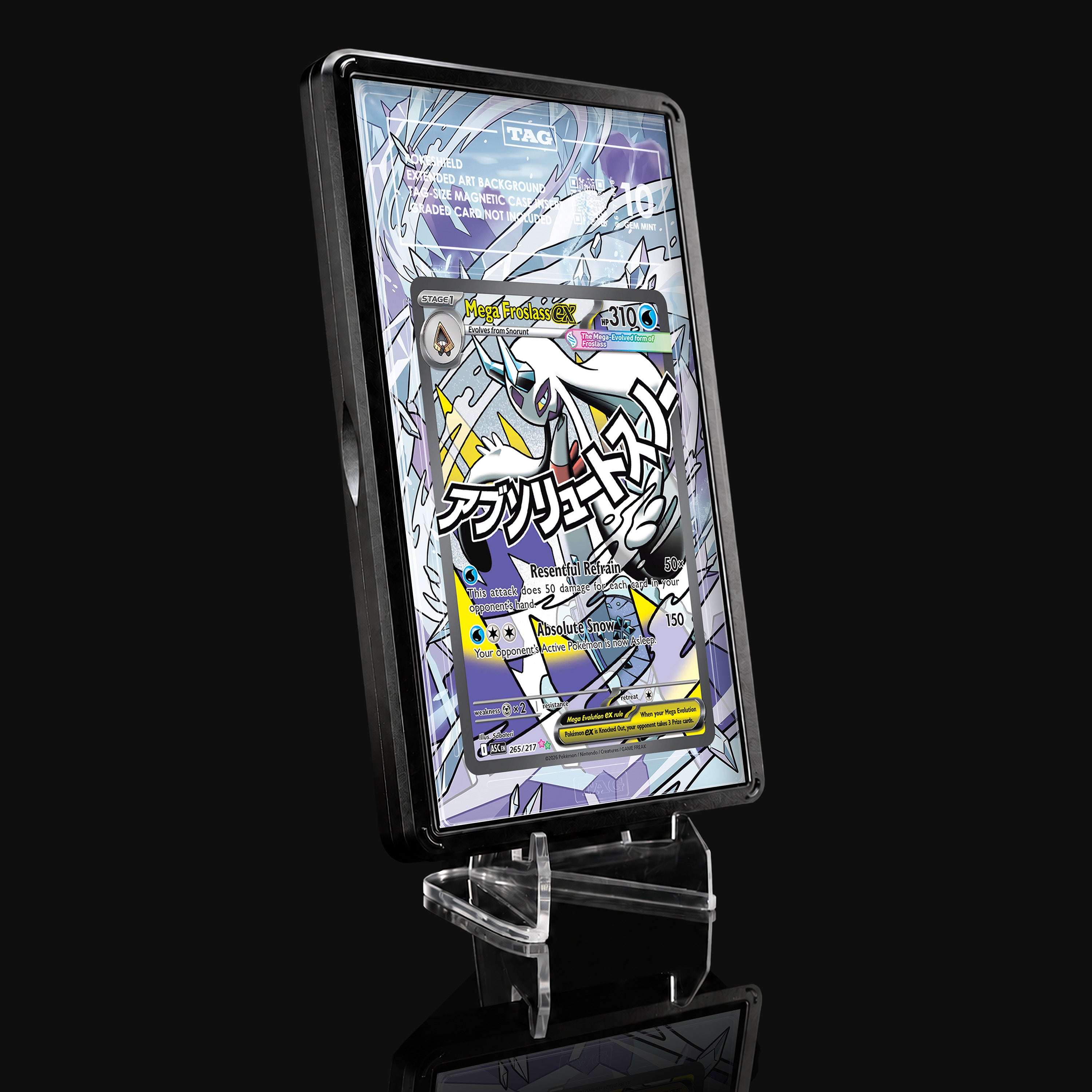 Mega Froslass ex 265 Extended Art Display