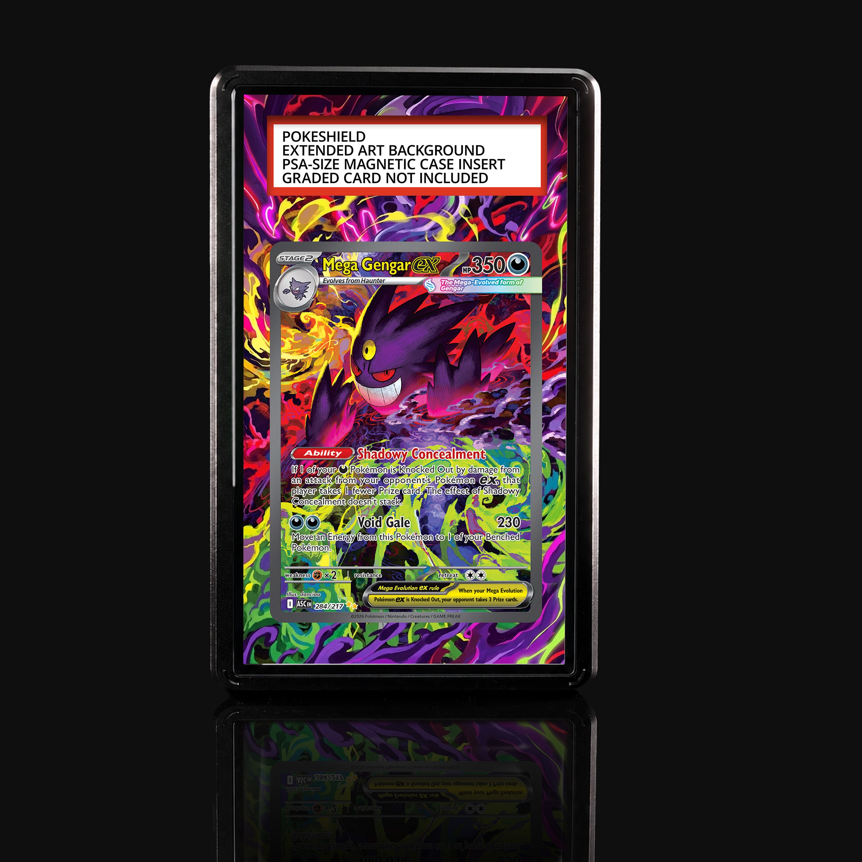Mega Gengar ex 284 Extended Art Display
