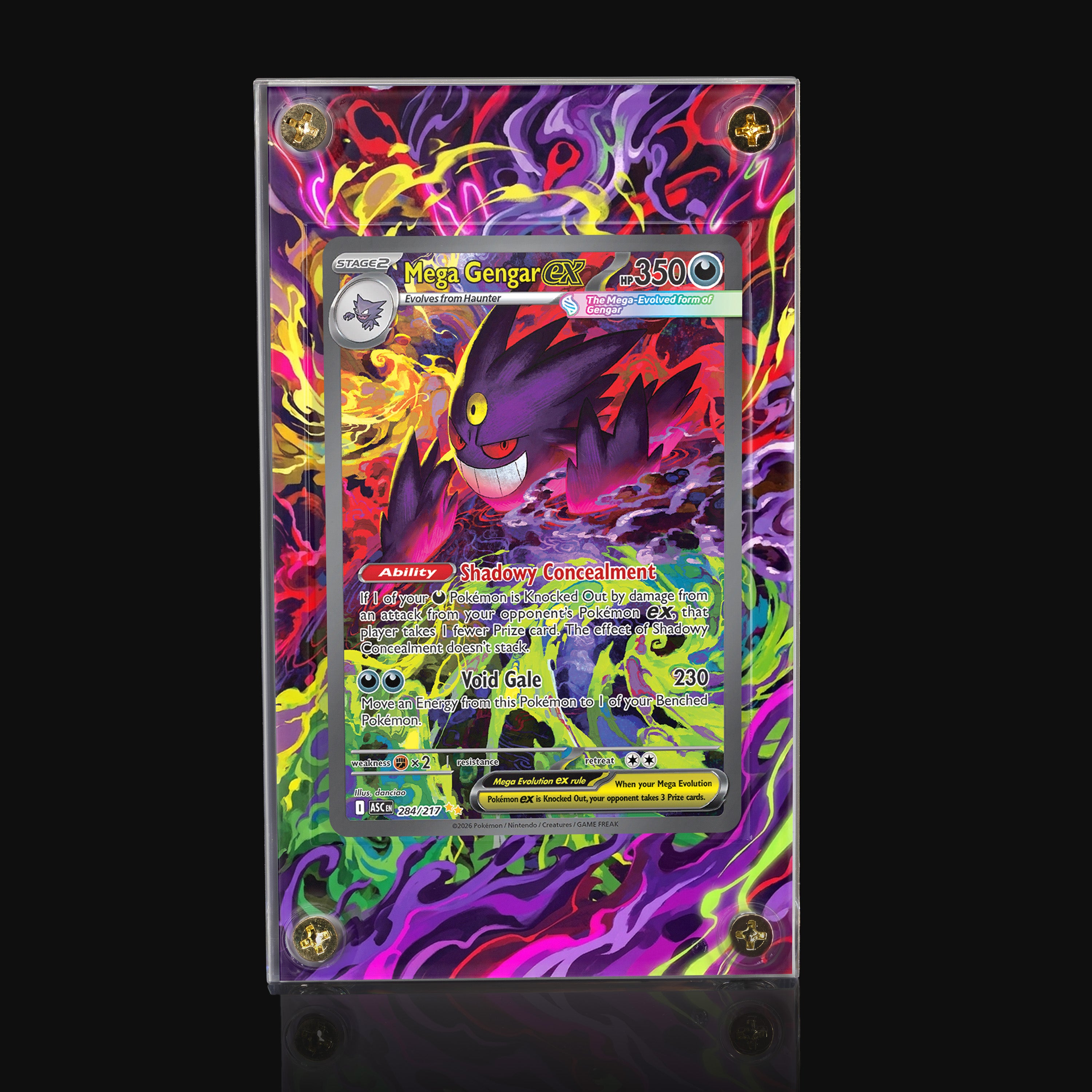 Mega Gengar ex 284 Extended Art Display