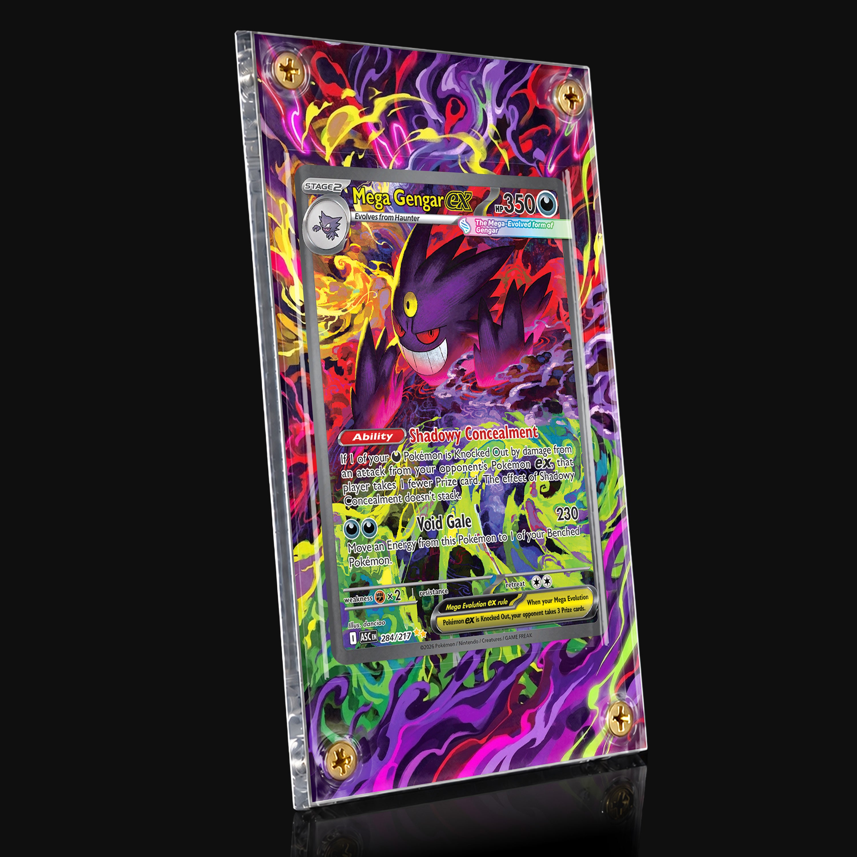 Mega Gengar ex 284 Extended Art Display