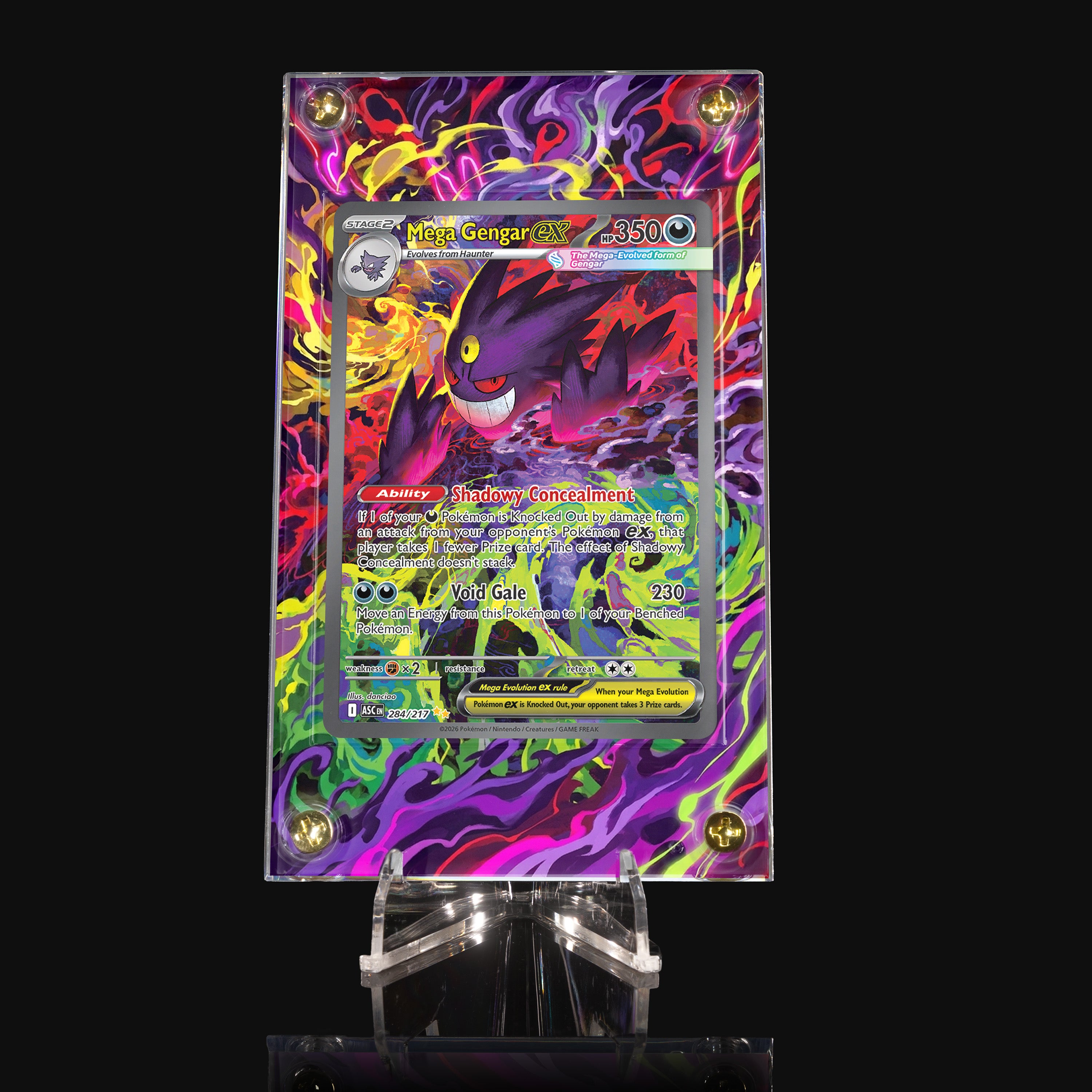 Mega Gengar ex 284 Extended Art Display