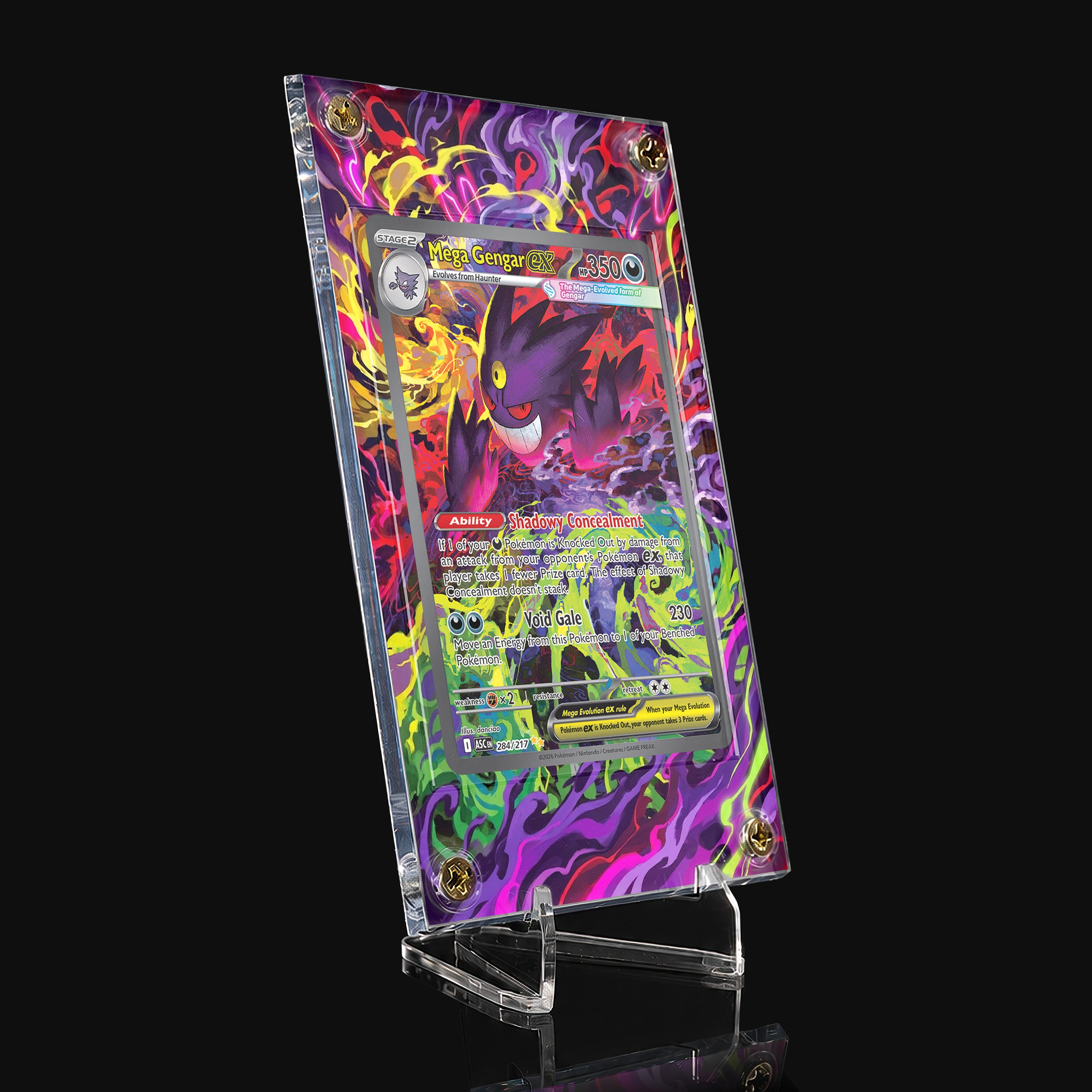 Mega Gengar ex 284 Extended Art Display