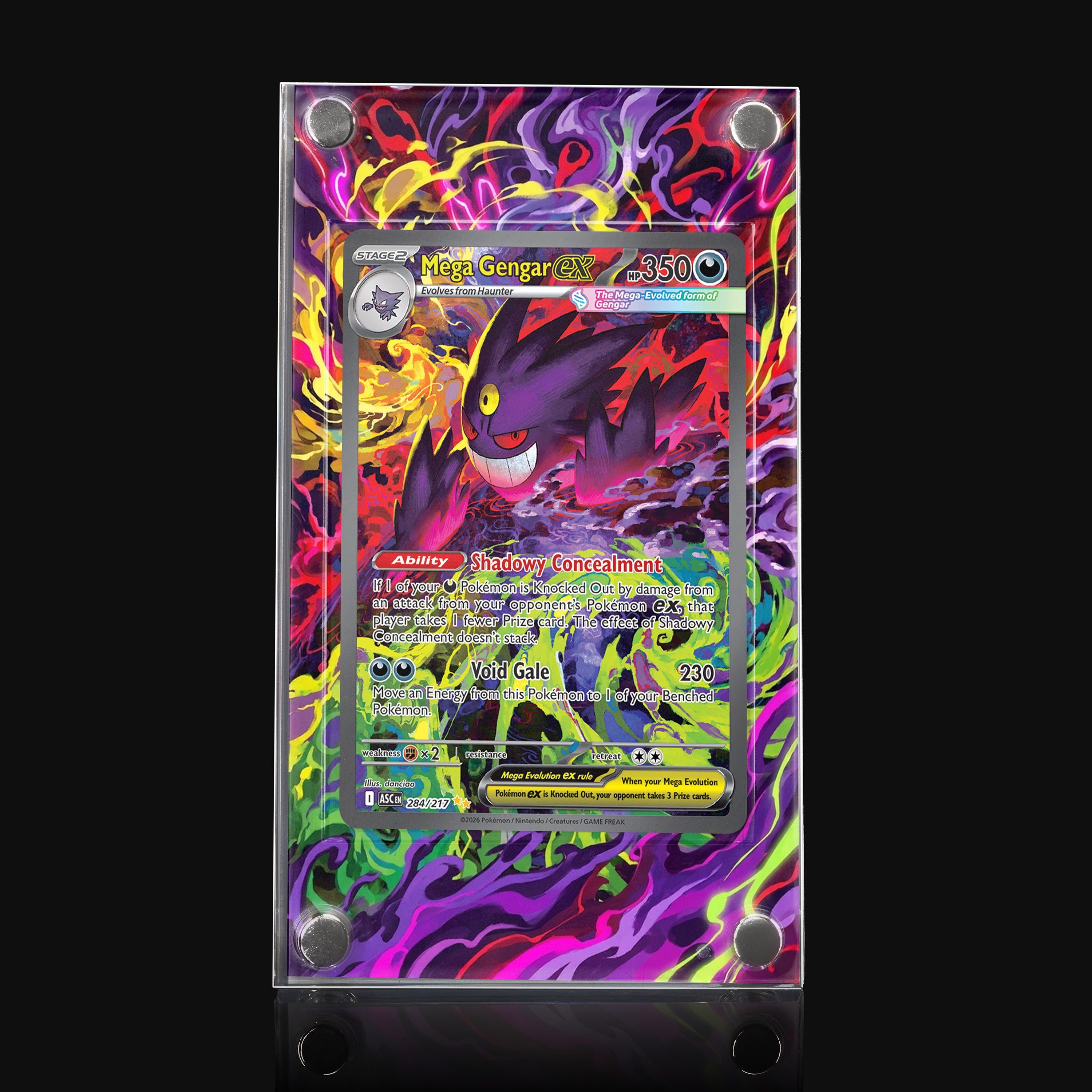 Mega Gengar ex 284 Extended Art Display