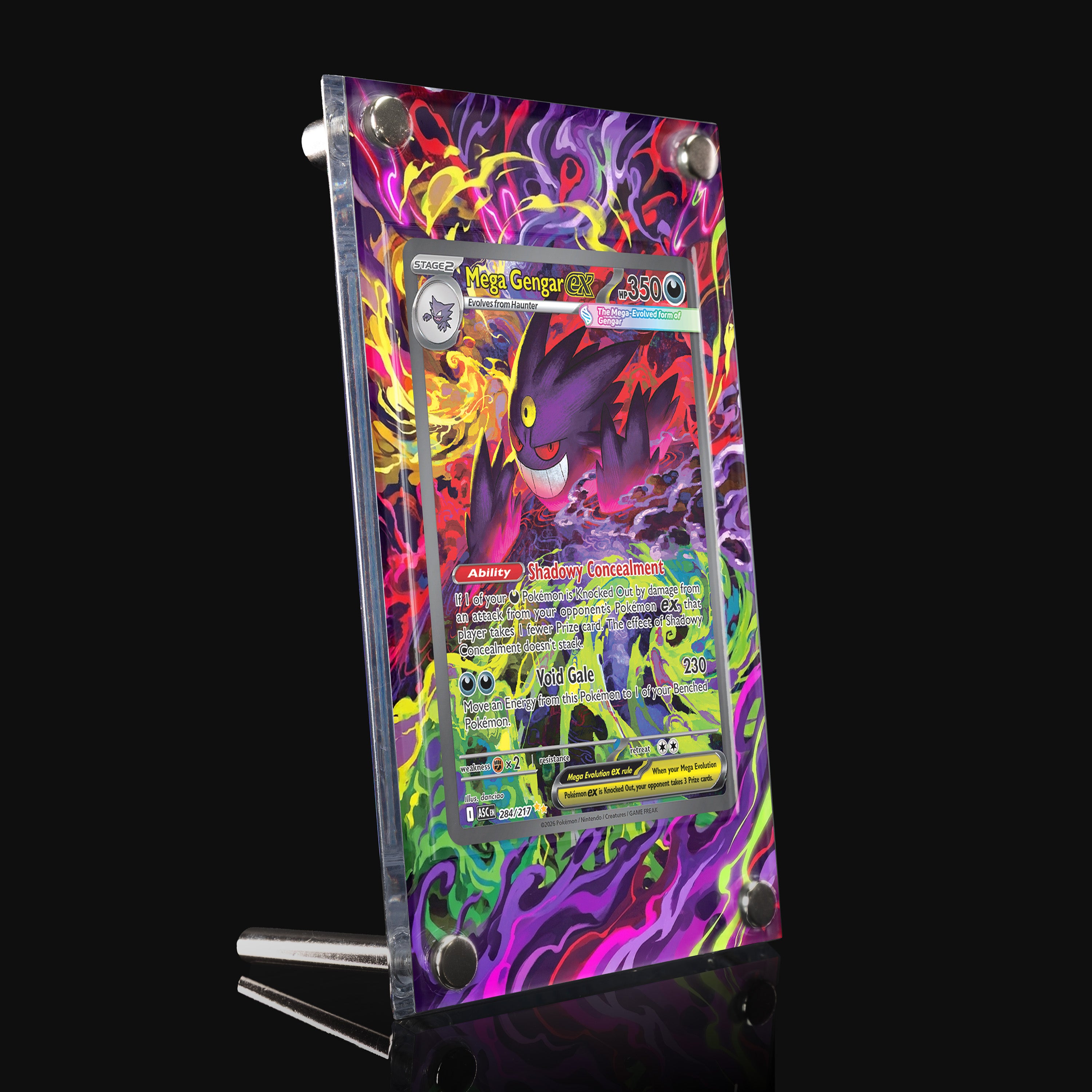 Mega Gengar ex 284 Extended Art Display