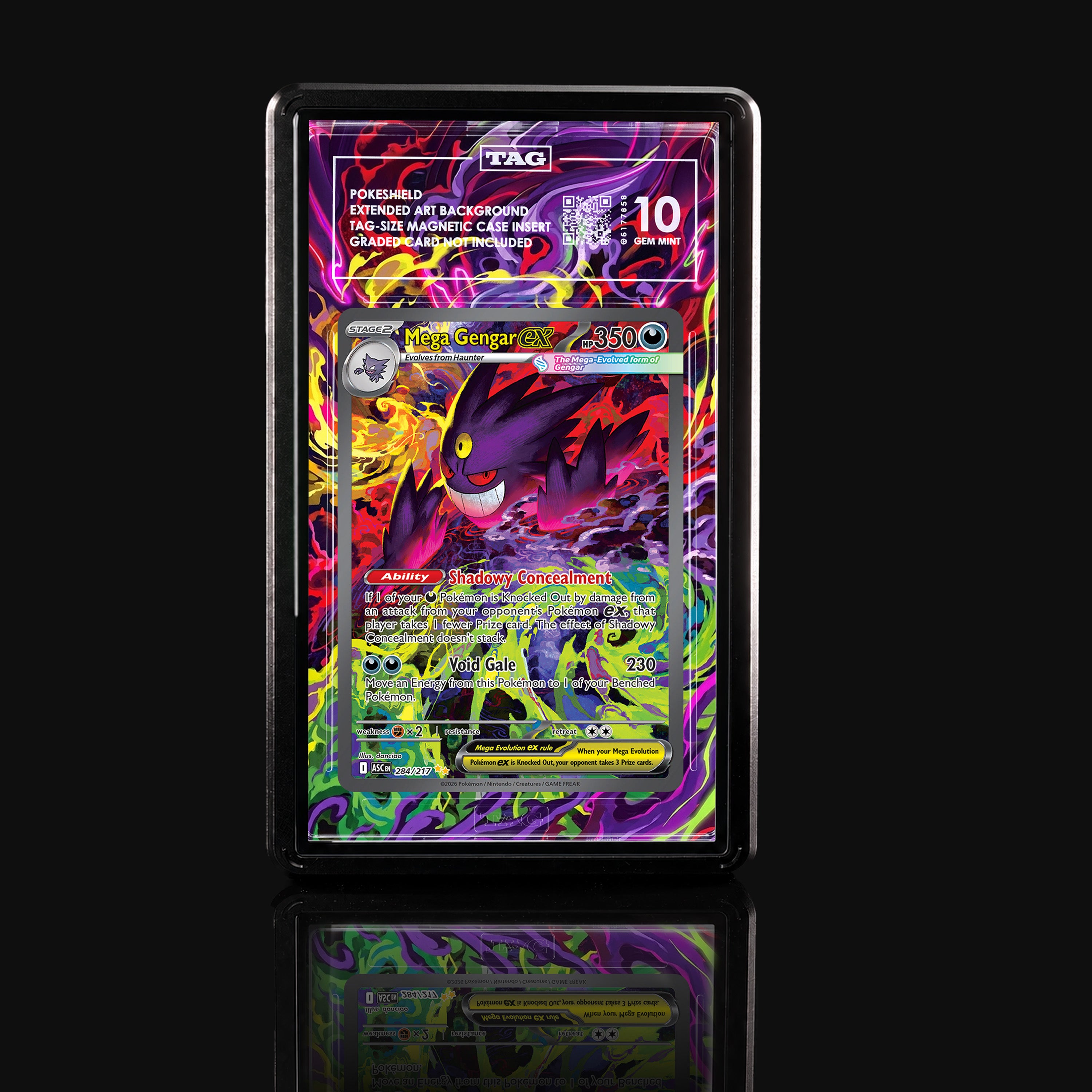 Mega Gengar ex 284 Extended Art Display