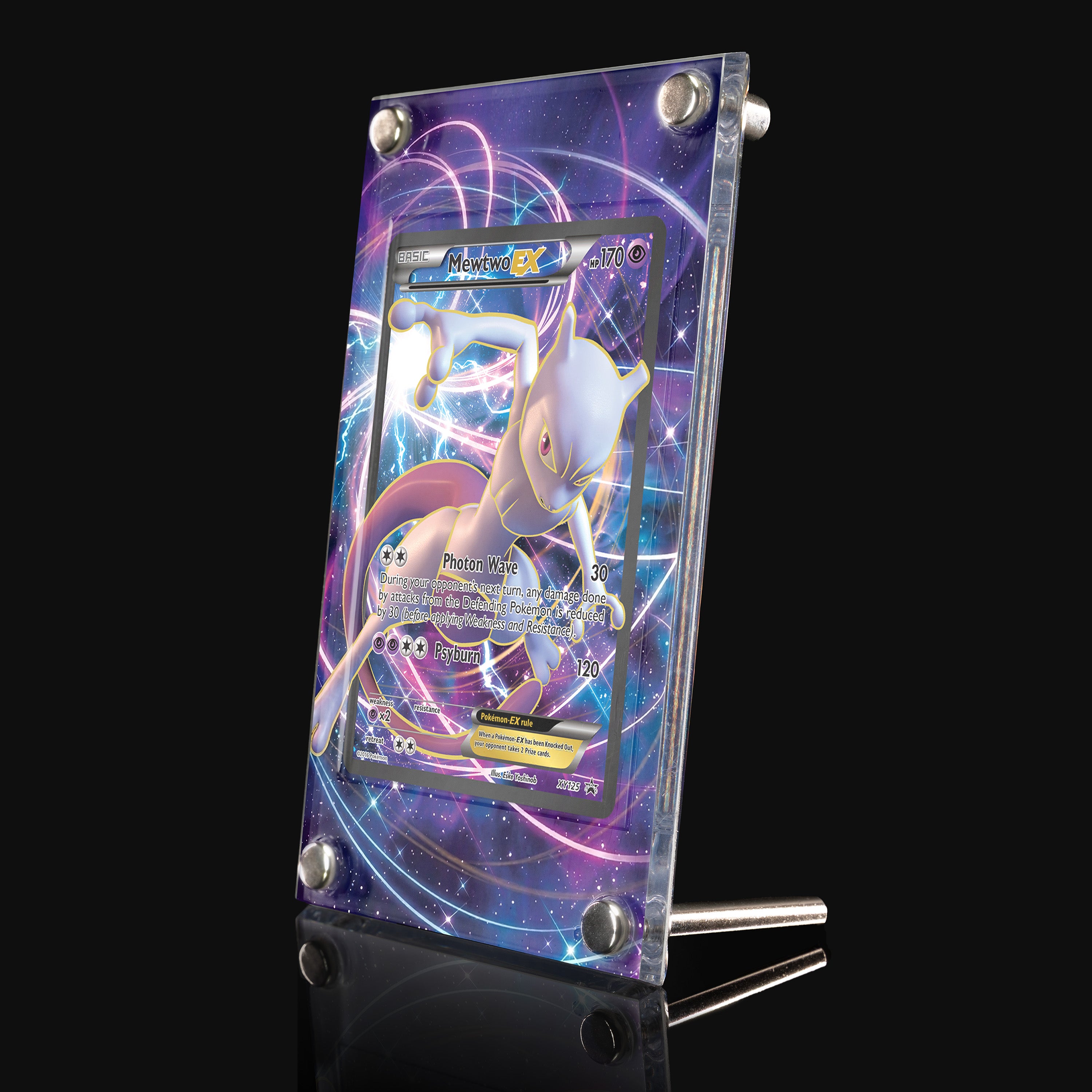 Mewtwo EX XY125 Extended Art Display