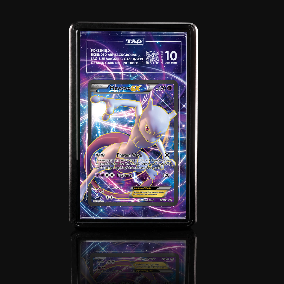 Mewtwo EX XY125 Extended Art Display