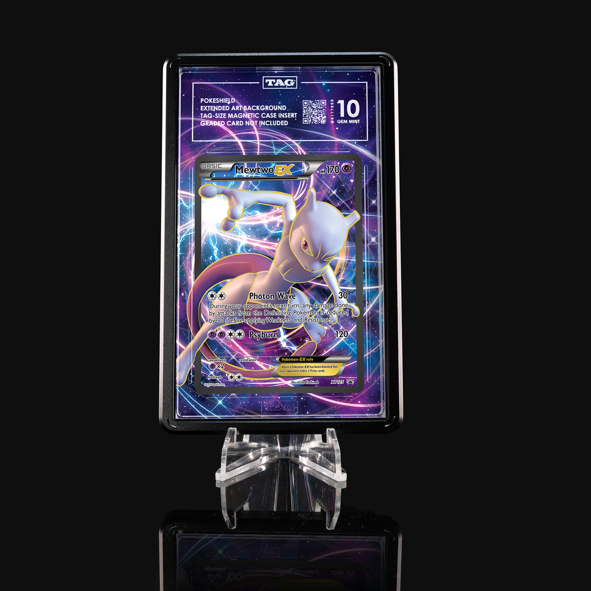 Mewtwo EX XY125 Extended Art Display