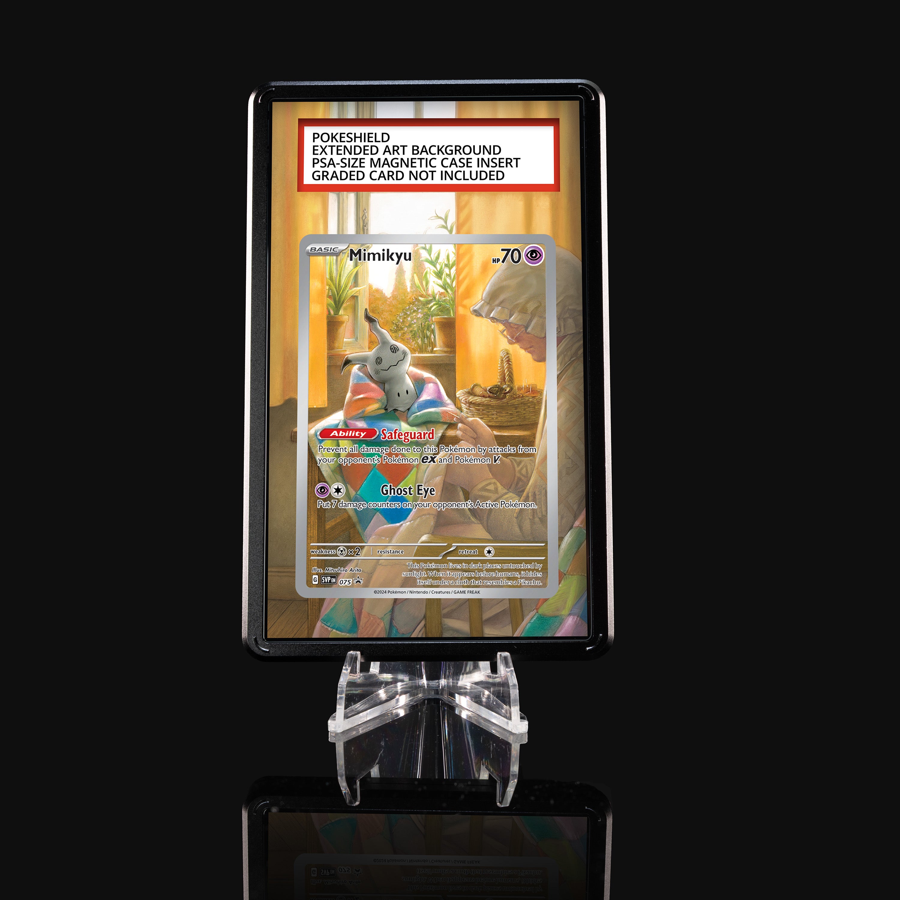 Mimikyu Promo 075 Extended Art Display