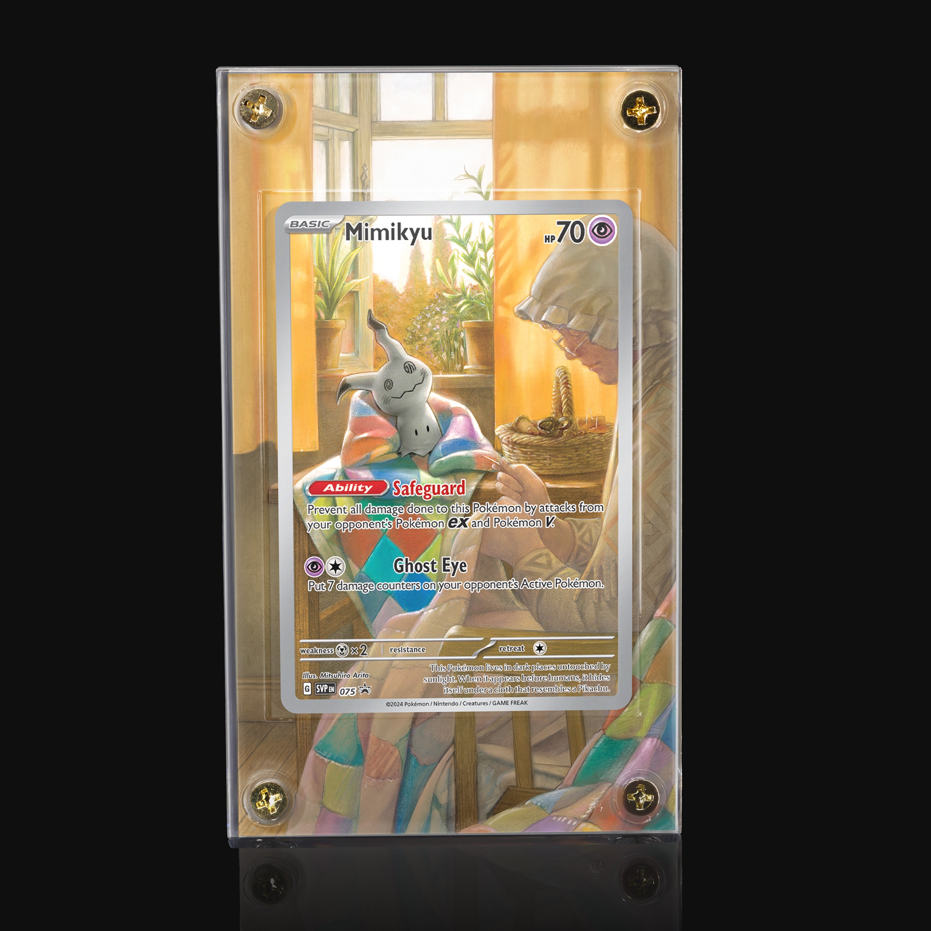 Mimikyu Promo 075 Extended Art Display