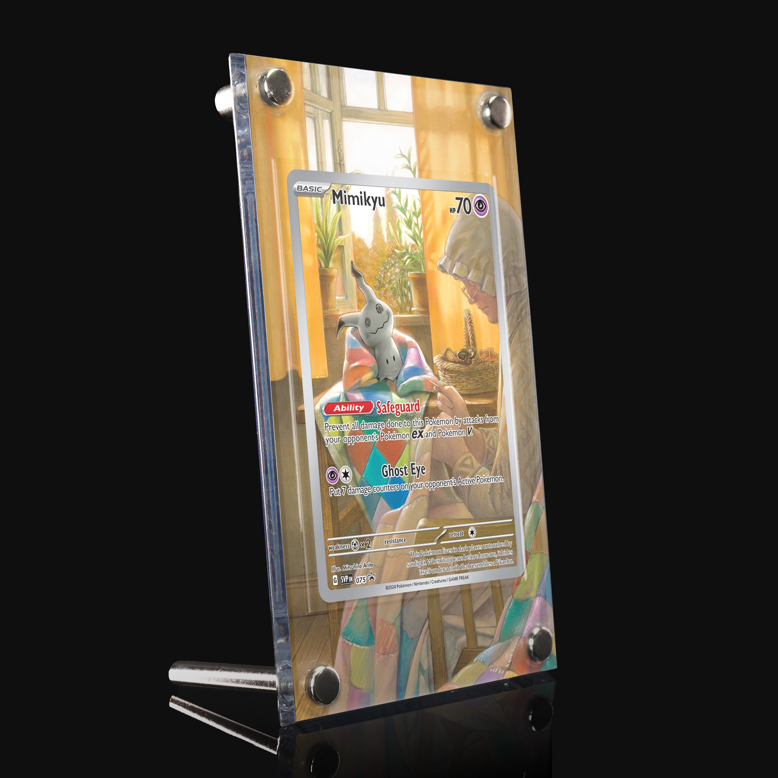 Mimikyu Promo 075 Extended Art Display