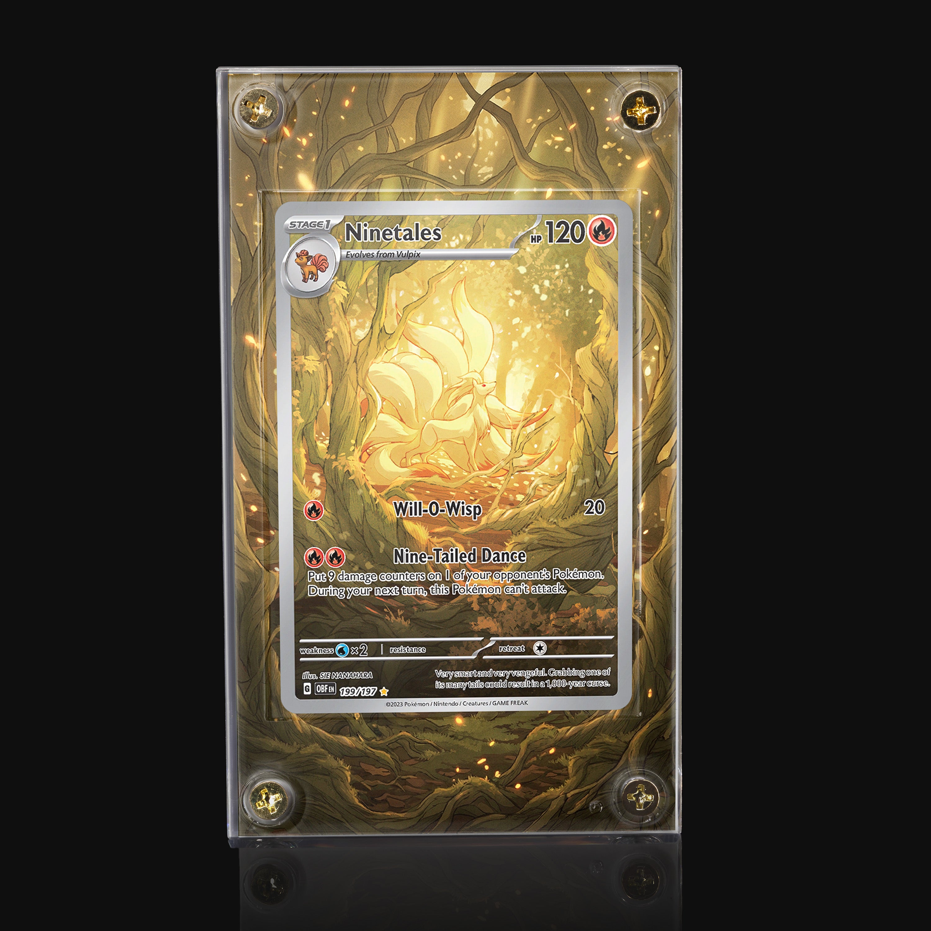 Ninetales 199 Extended Art Display