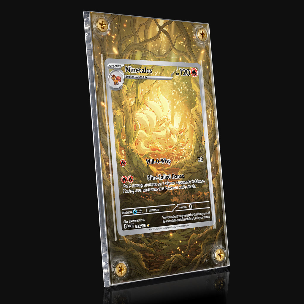 Ninetales 199 Extended Art Display