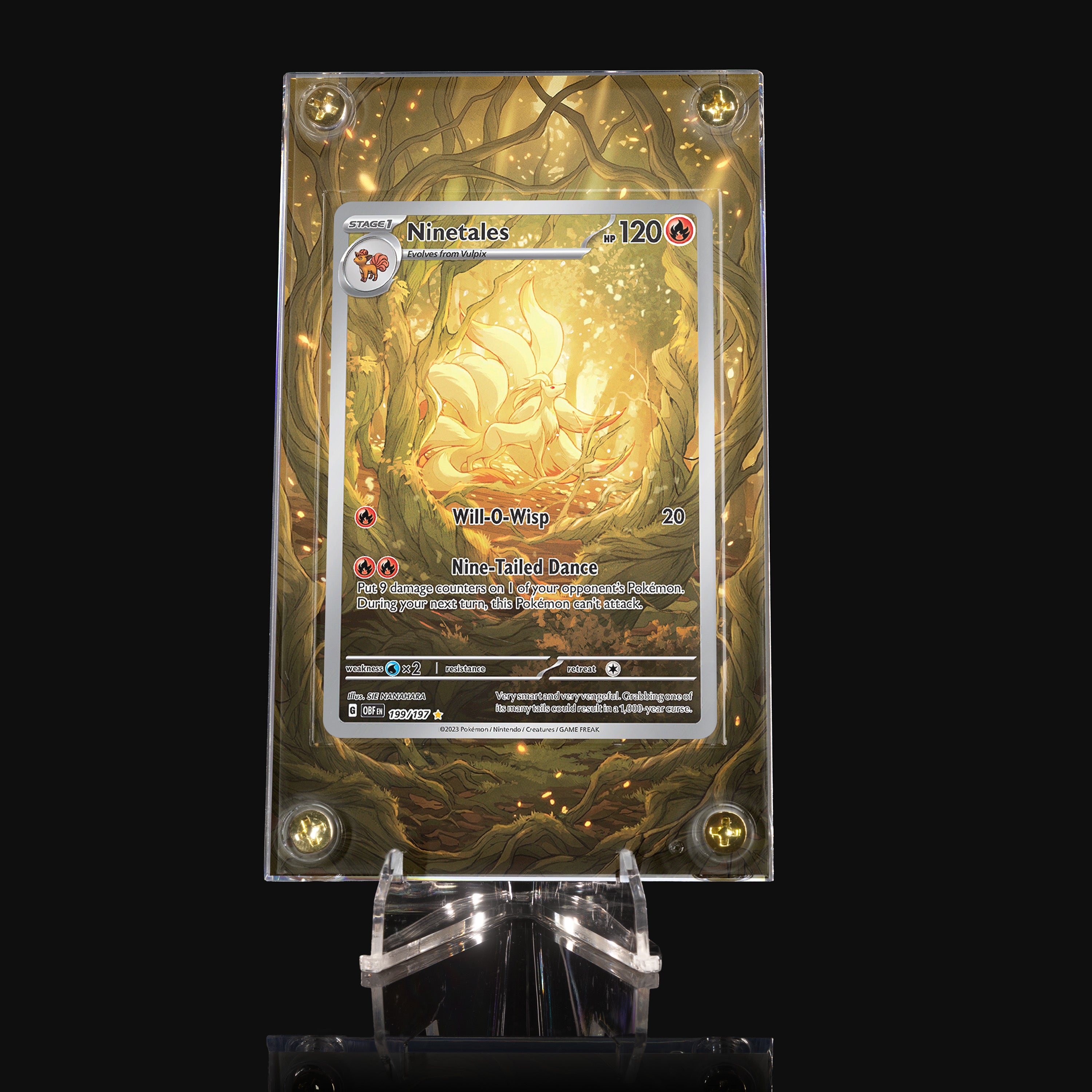Ninetales 199 Extended Art Display