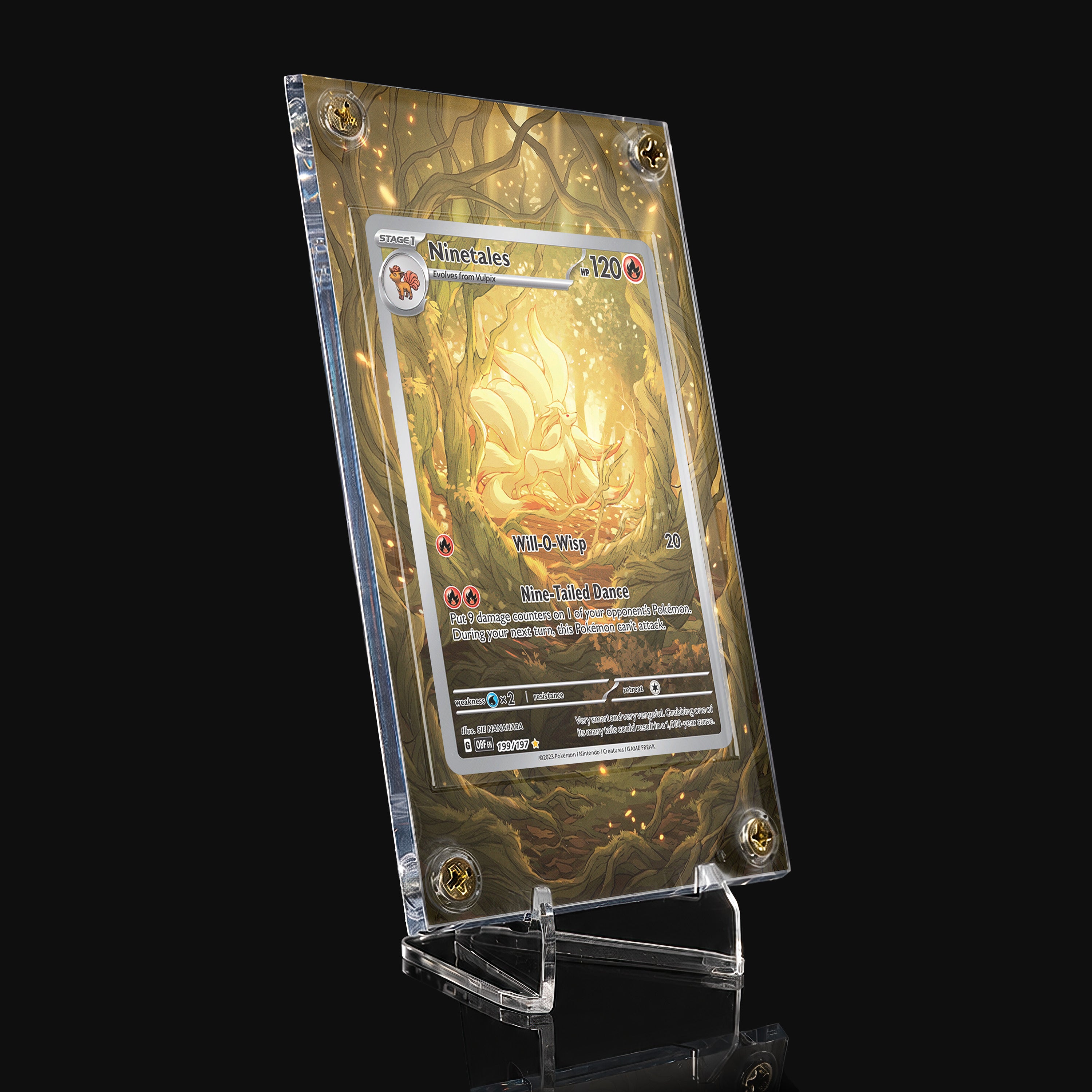 Ninetales 199 Extended Art Display