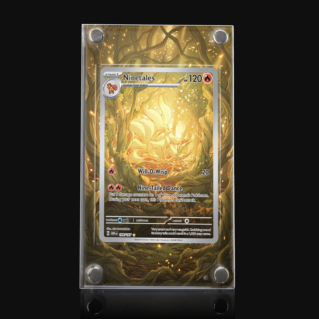 Ninetales 199 Extended Art Display