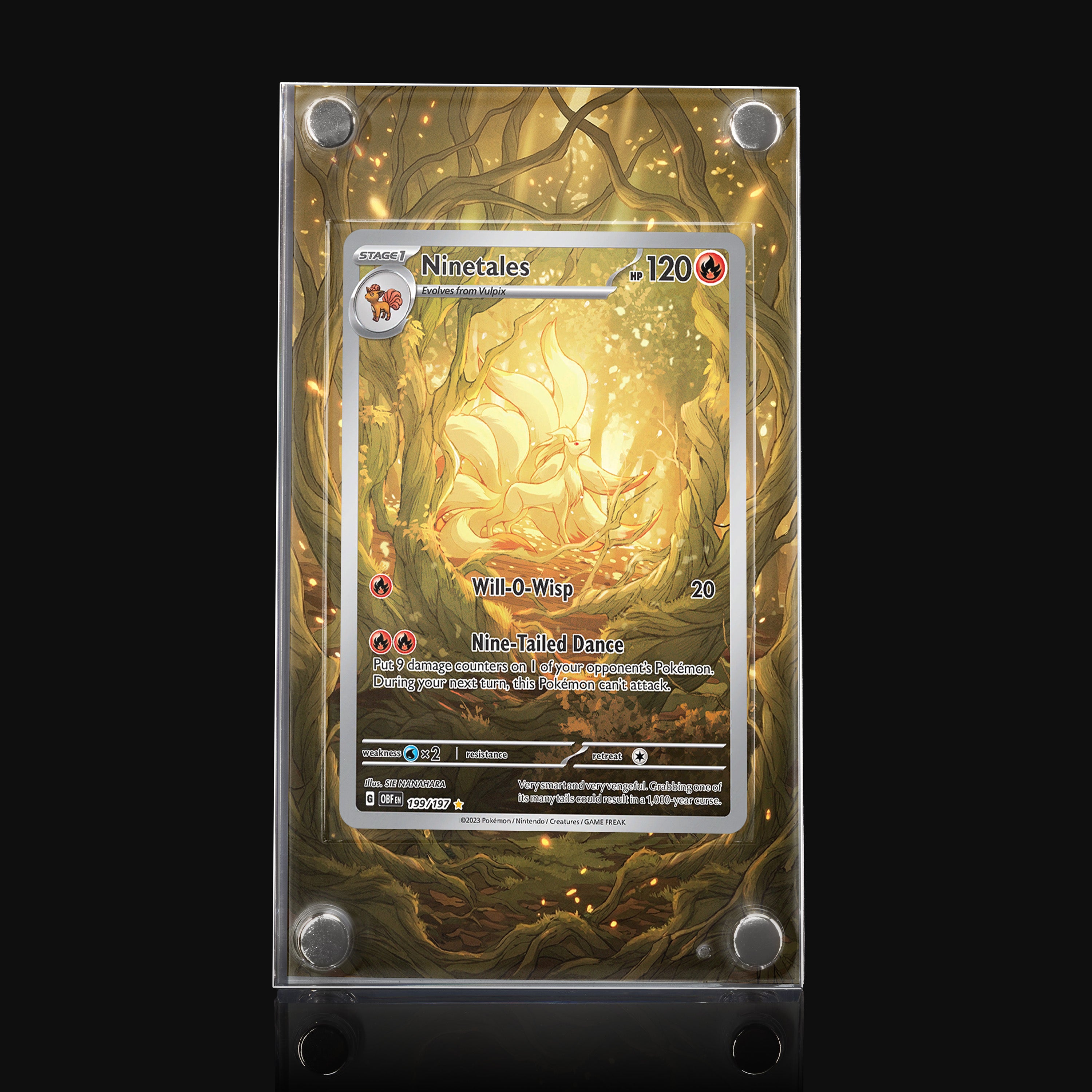 Ninetales 199 Extended Art Display