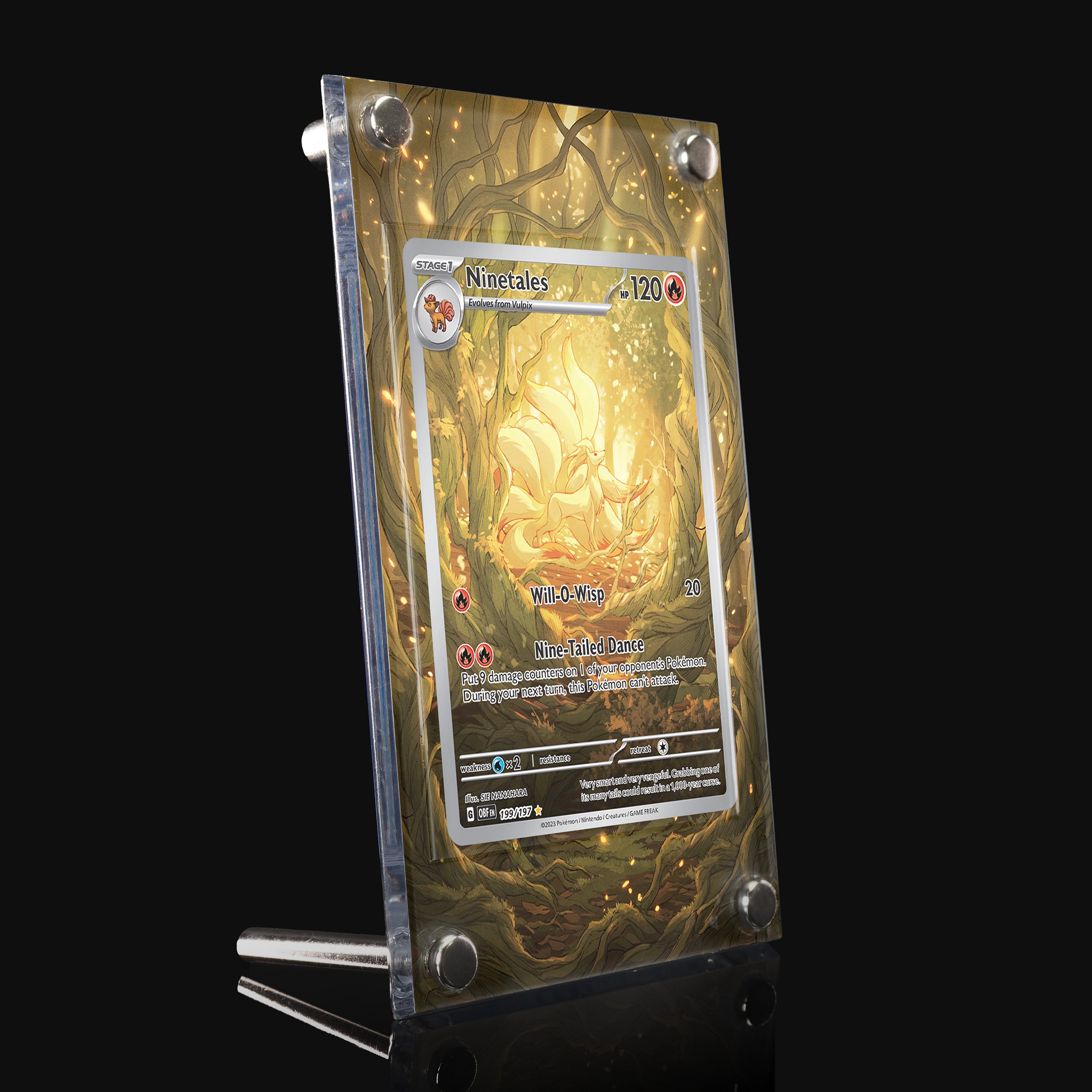 Ninetales 199 Extended Art Display
