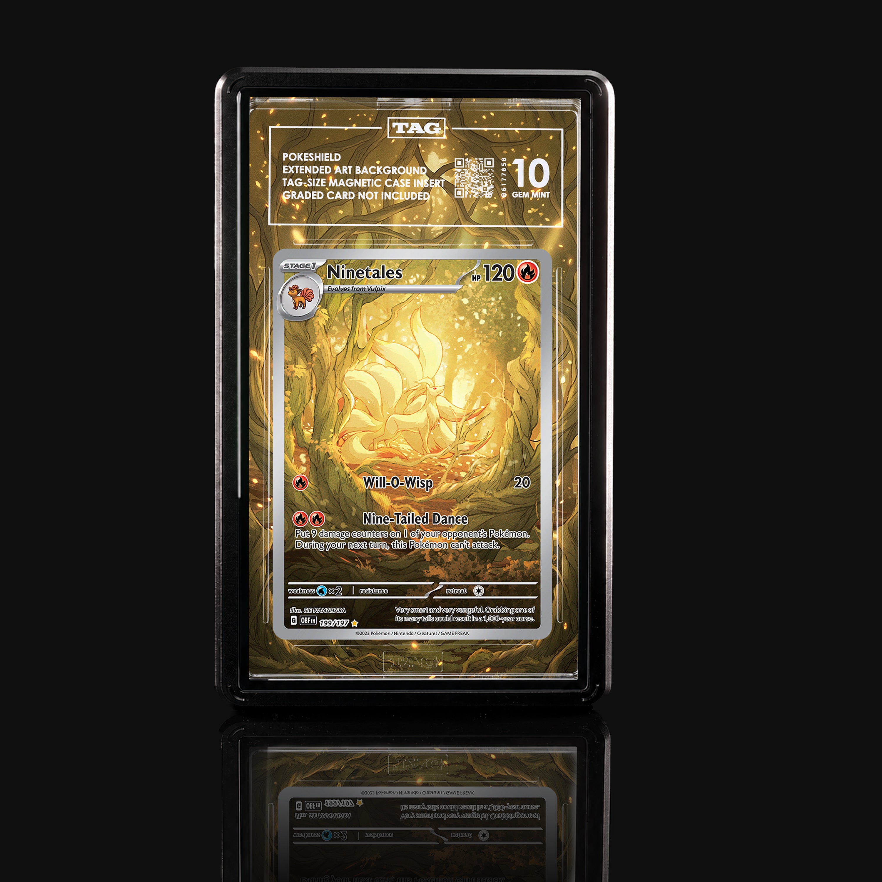 Ninetales 199 Extended Art Display
