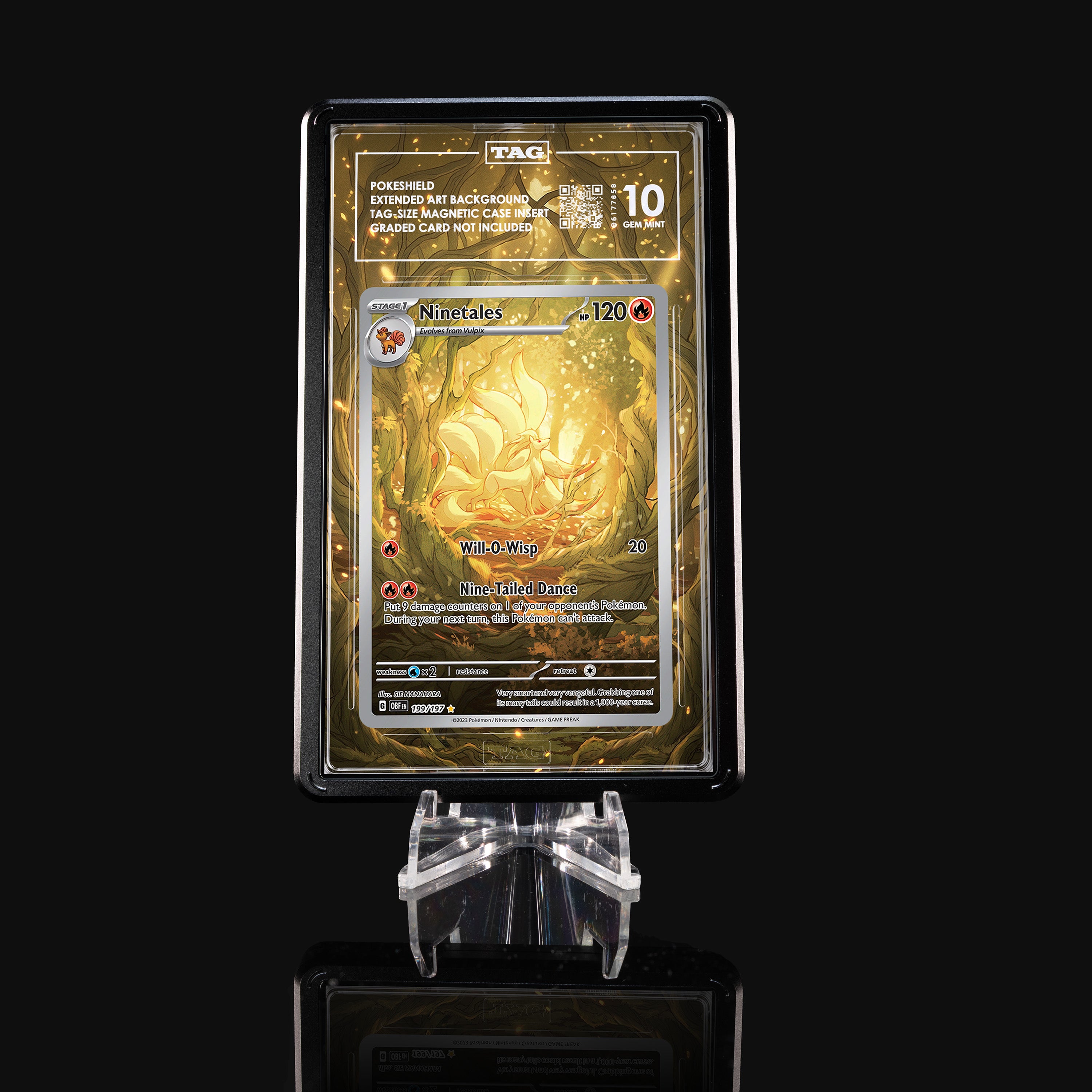 Ninetales 199 Extended Art Display