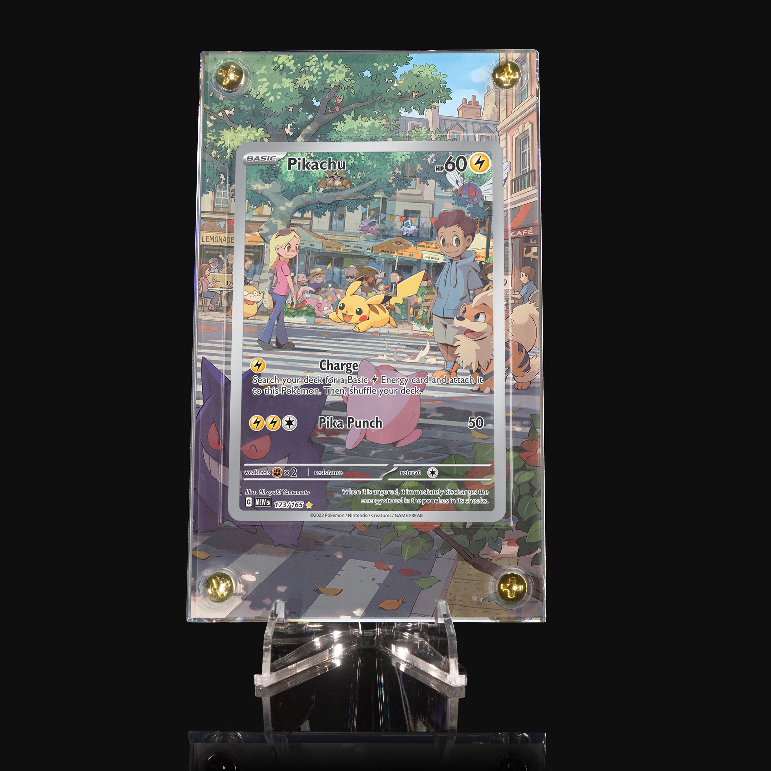 Pikachu 173 Extended Art Display